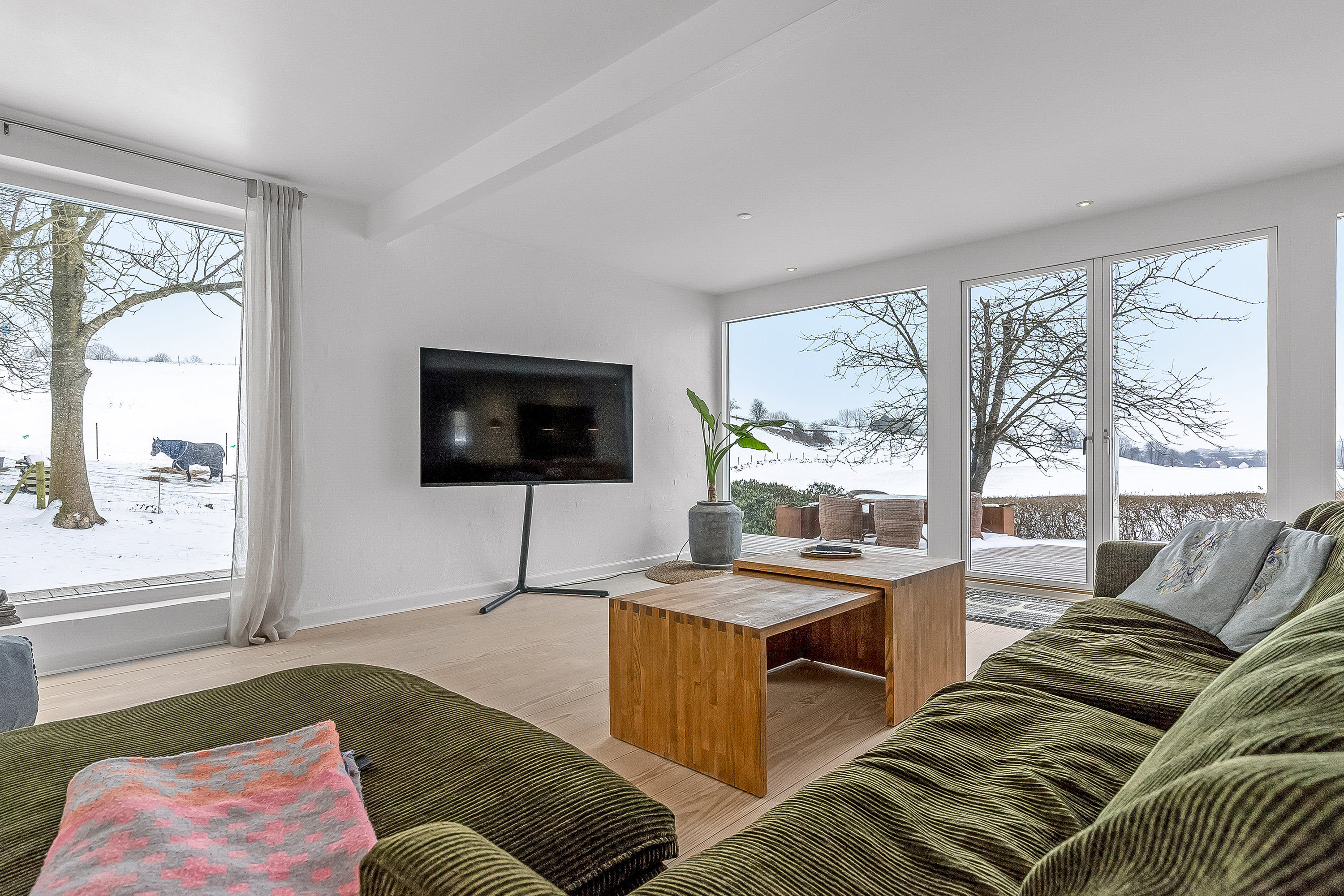 Fremhævet stue billede i fuldskærmstilstand. Billede af Gl Højenvej 105, 7100 Vejle