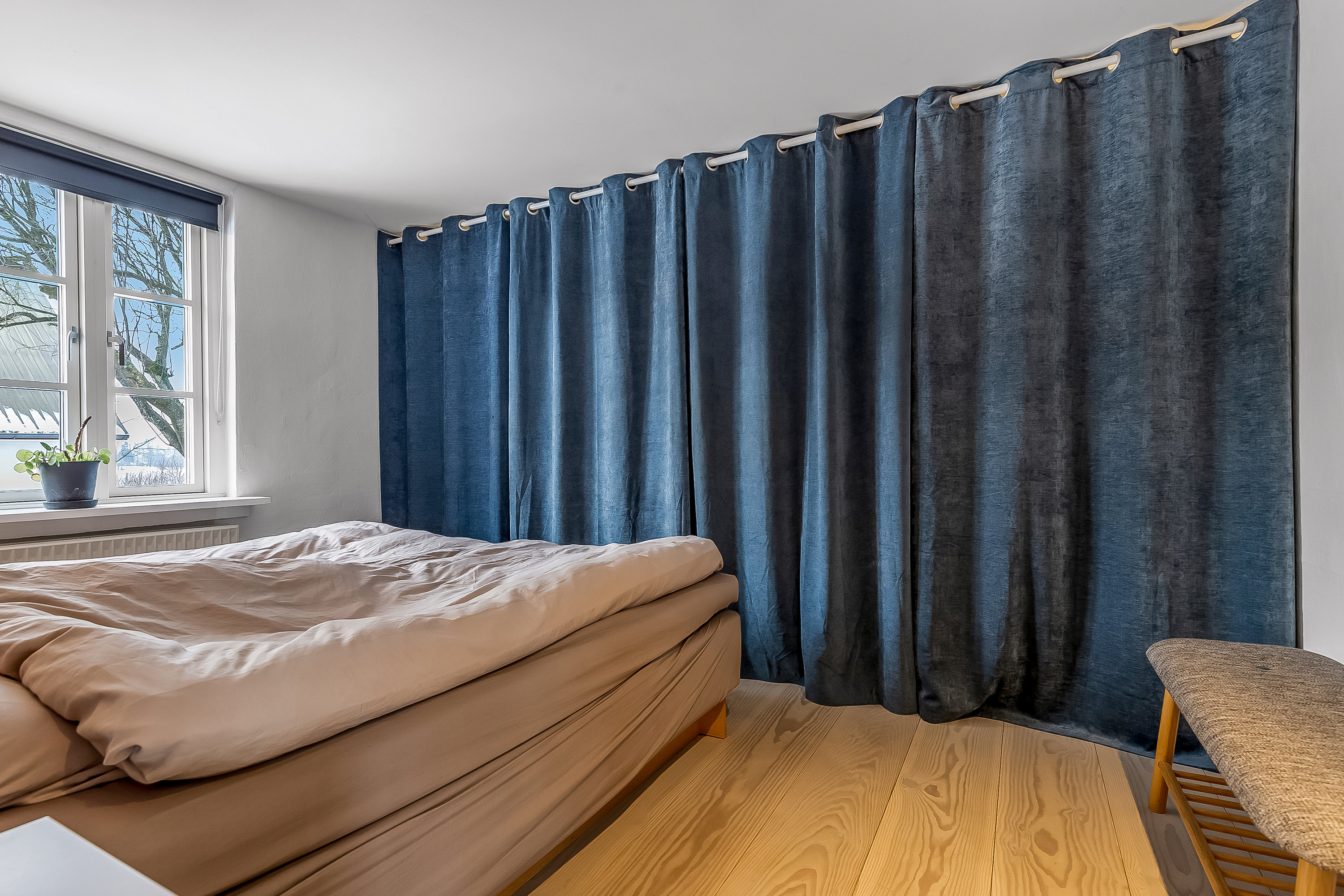 Fremhævet soveværelse billede i fuldskærmstilstand. Billede af Gl Højenvej 105, 7100 Vejle