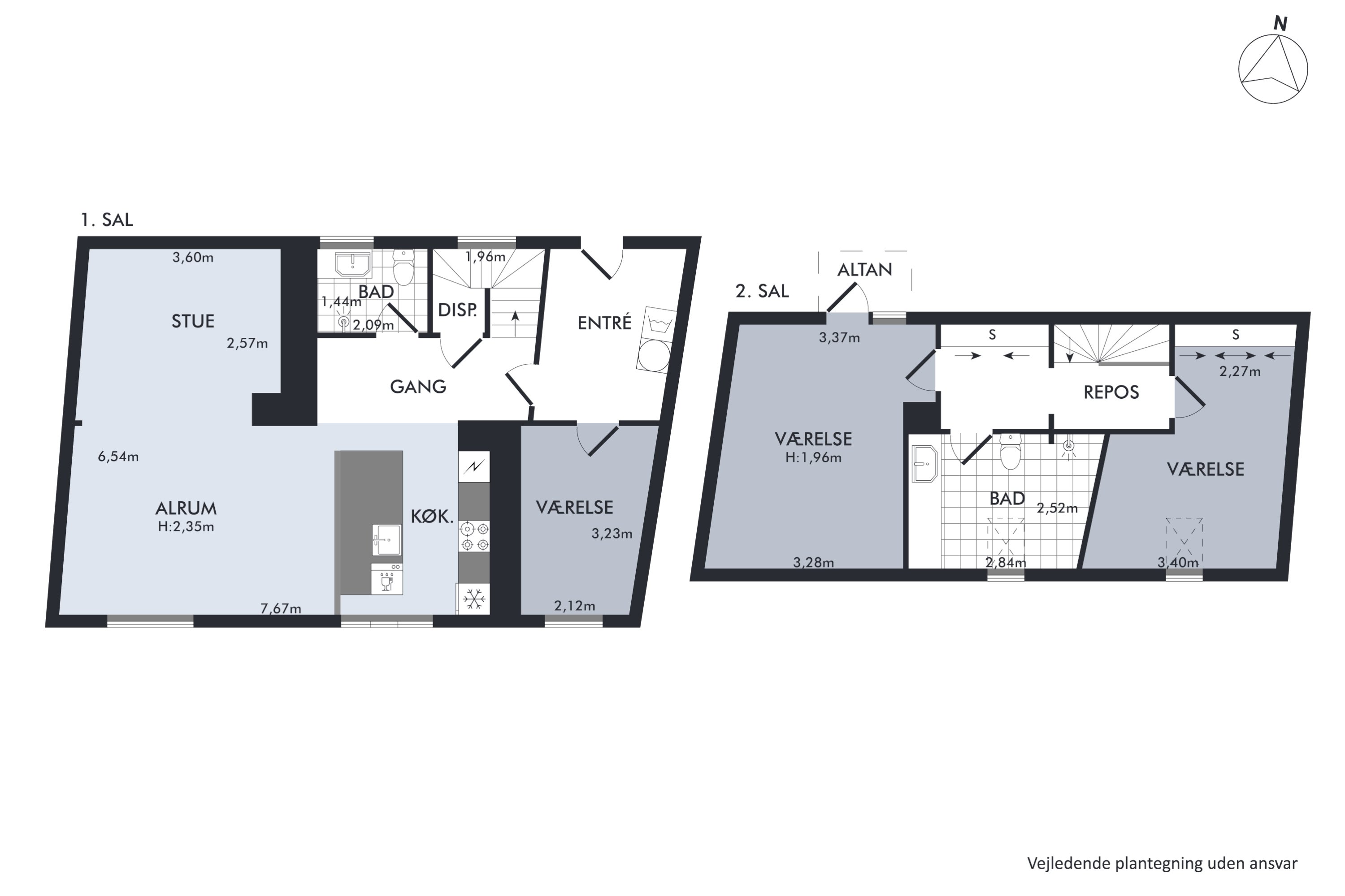 Plantegninger billede af Kildegade 3, Midtbyen, 8700 Horsens