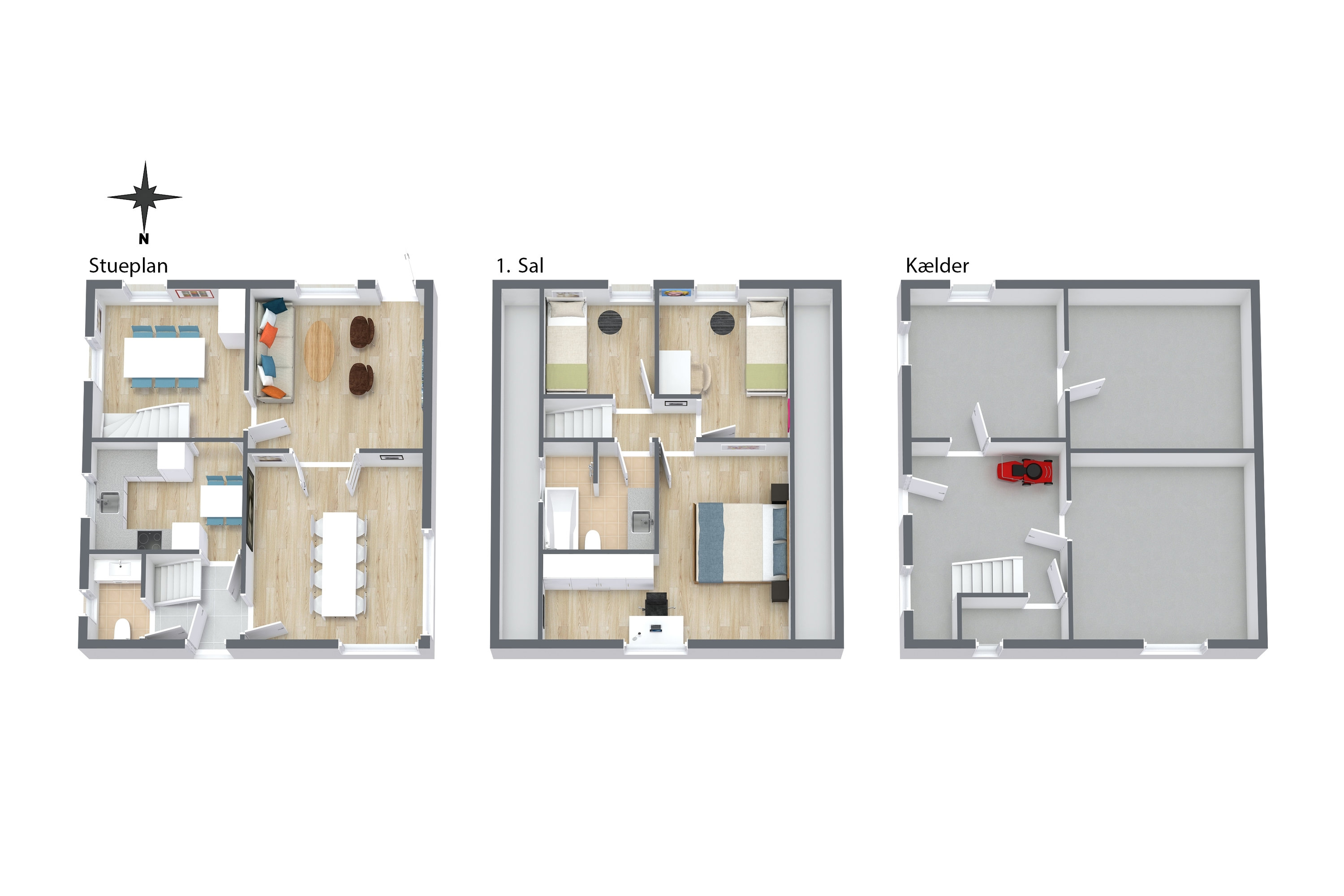 Plantegninger billede af Tårsvej 53, Lendum, 9870 Sindal