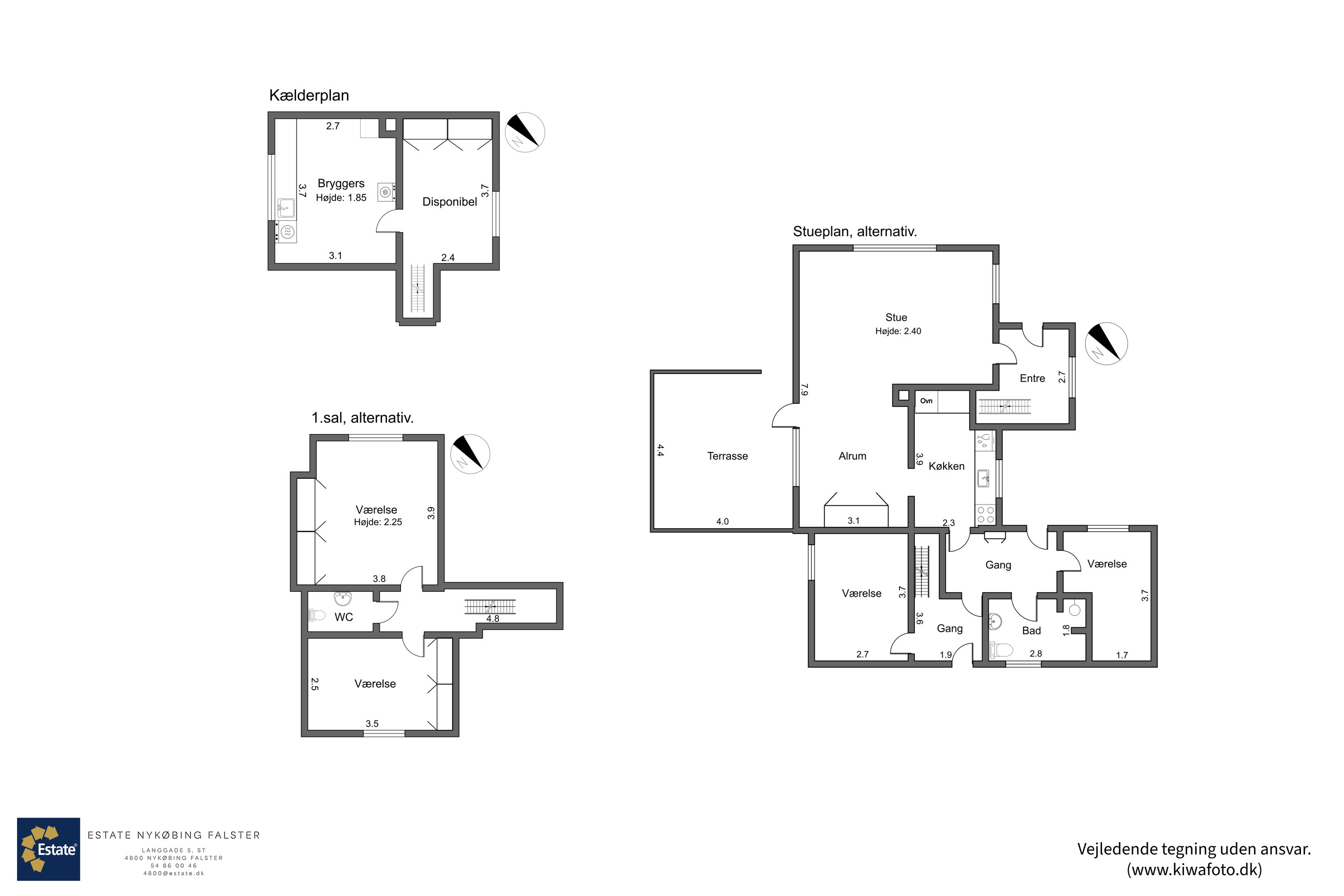 Plantegninger billede af Stoffervej 1, 4892 Kettinge