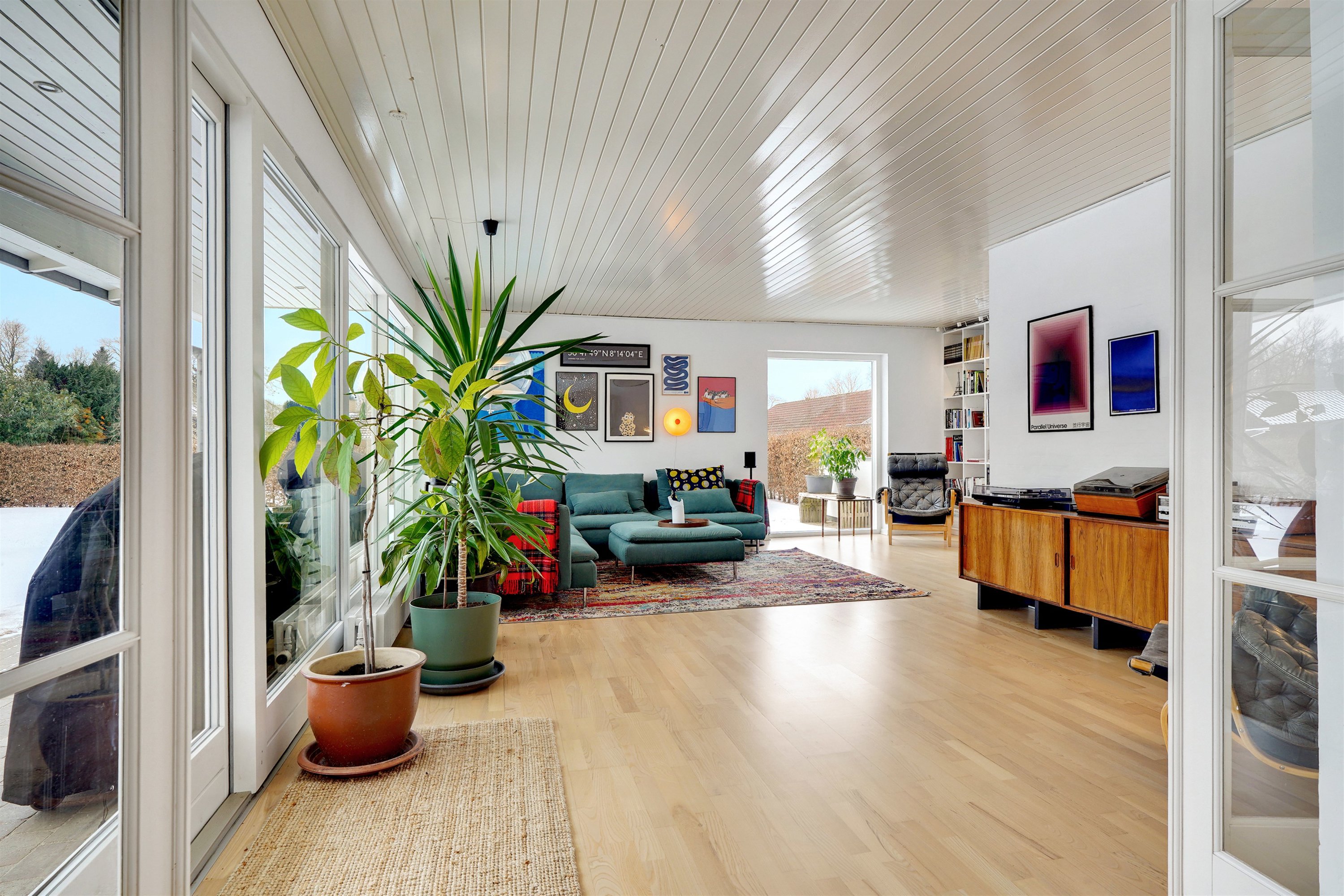 Fremhævet stue billede i fuldskærmstilstand. Billede af Skovparken 410, 7190 Billund