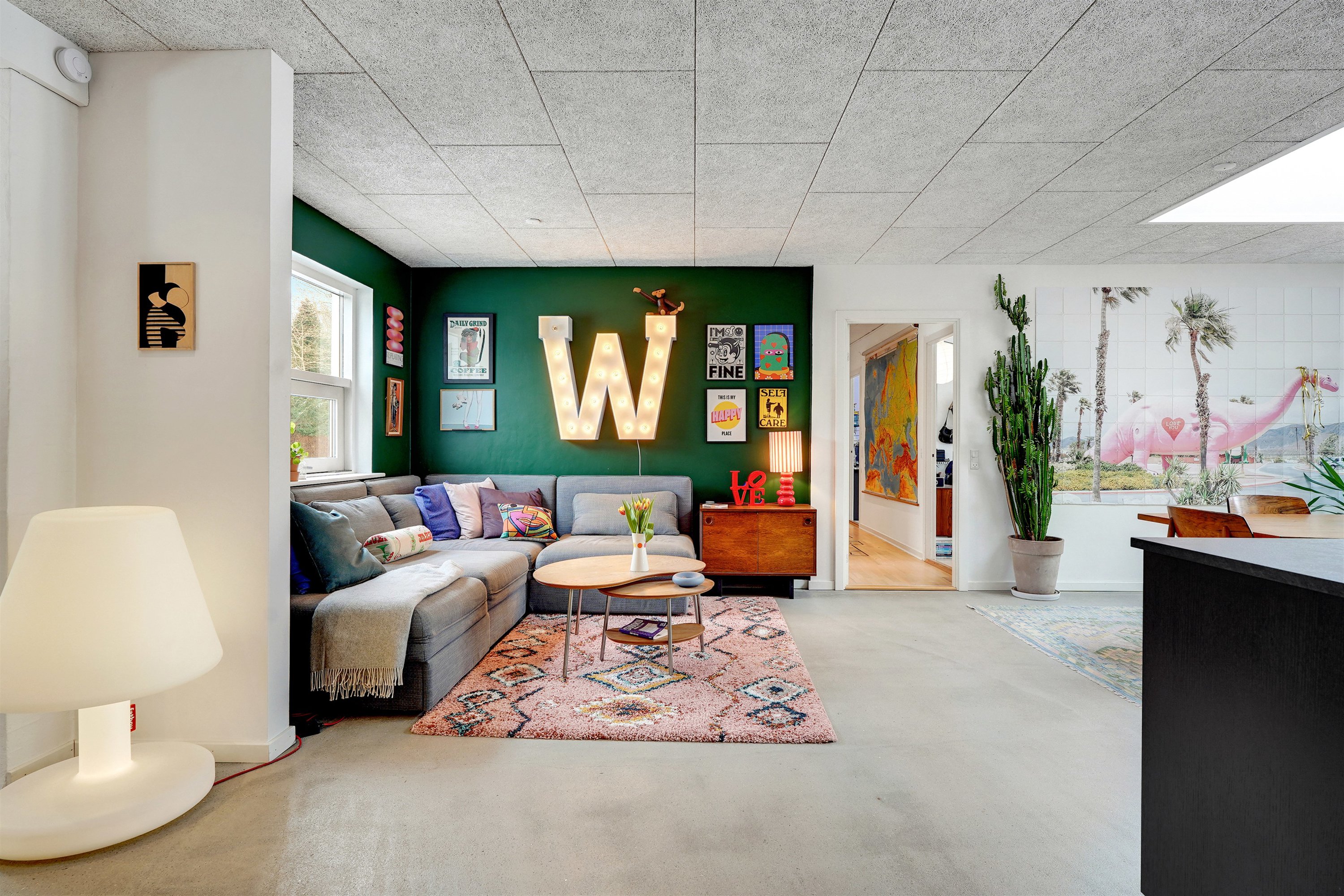 Fremhævet stue billede i fuldskærmstilstand. Billede af Skovparken 410, 7190 Billund