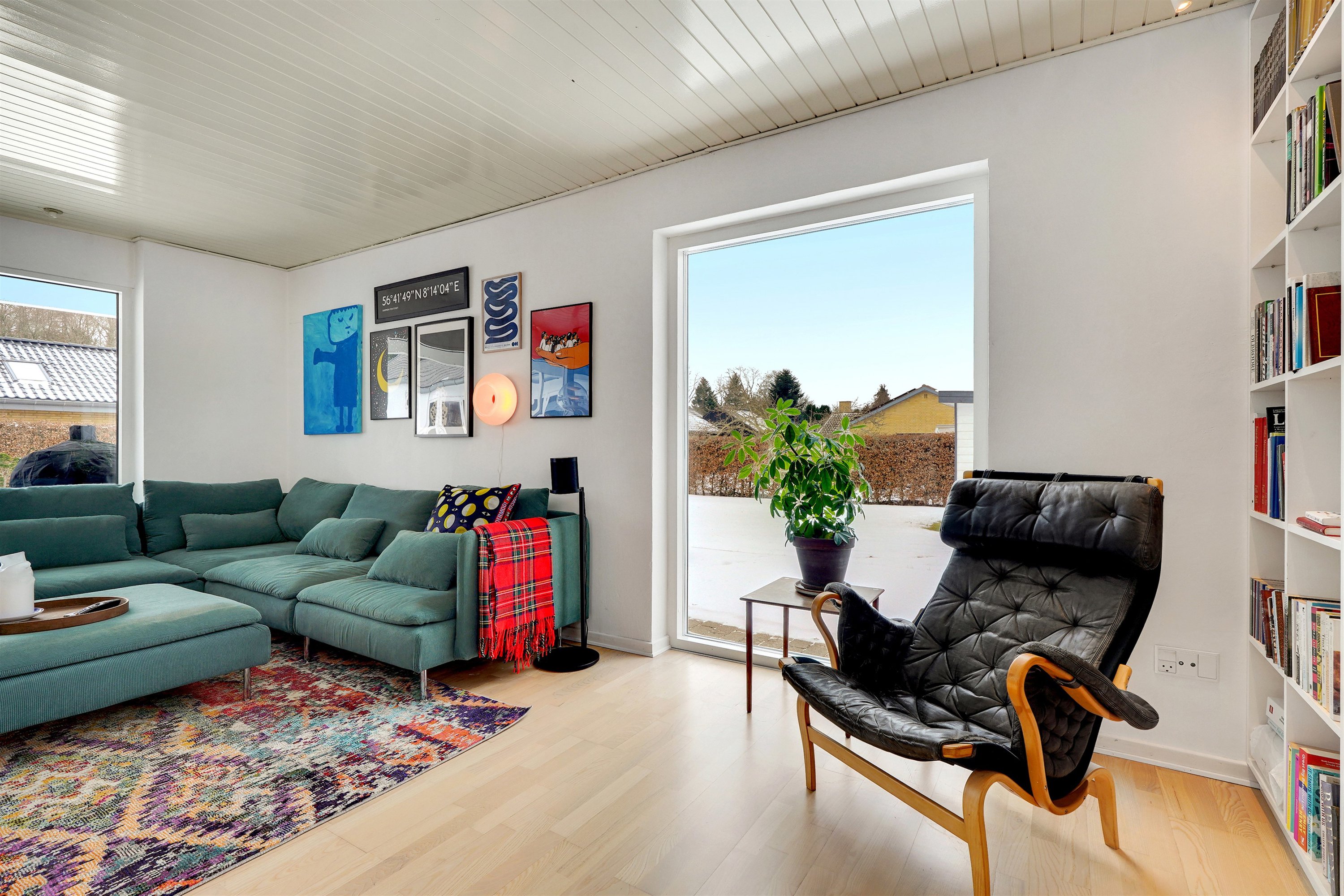 Fremhævet stue billede i fuldskærmstilstand. Billede af Skovparken 410, 7190 Billund