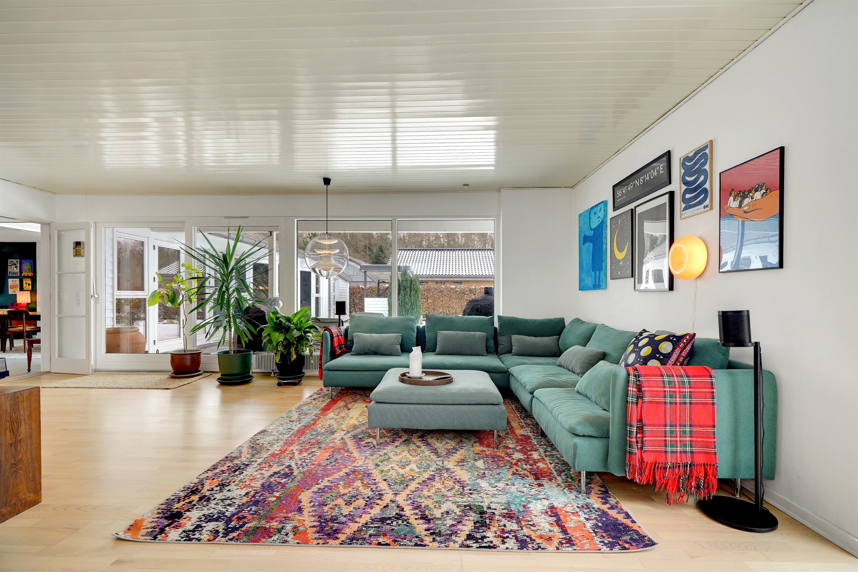 Fremhævet stue billede i fuldskærmstilstand. Billede af Skovparken 410, 7190 Billund