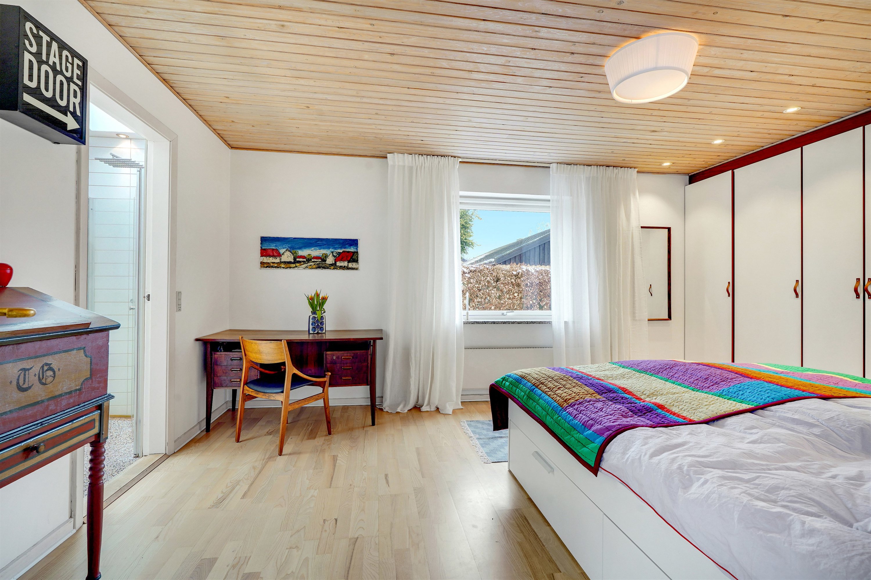 Fremhævet soveværelse billede i fuldskærmstilstand. Billede af Skovparken 410, 7190 Billund