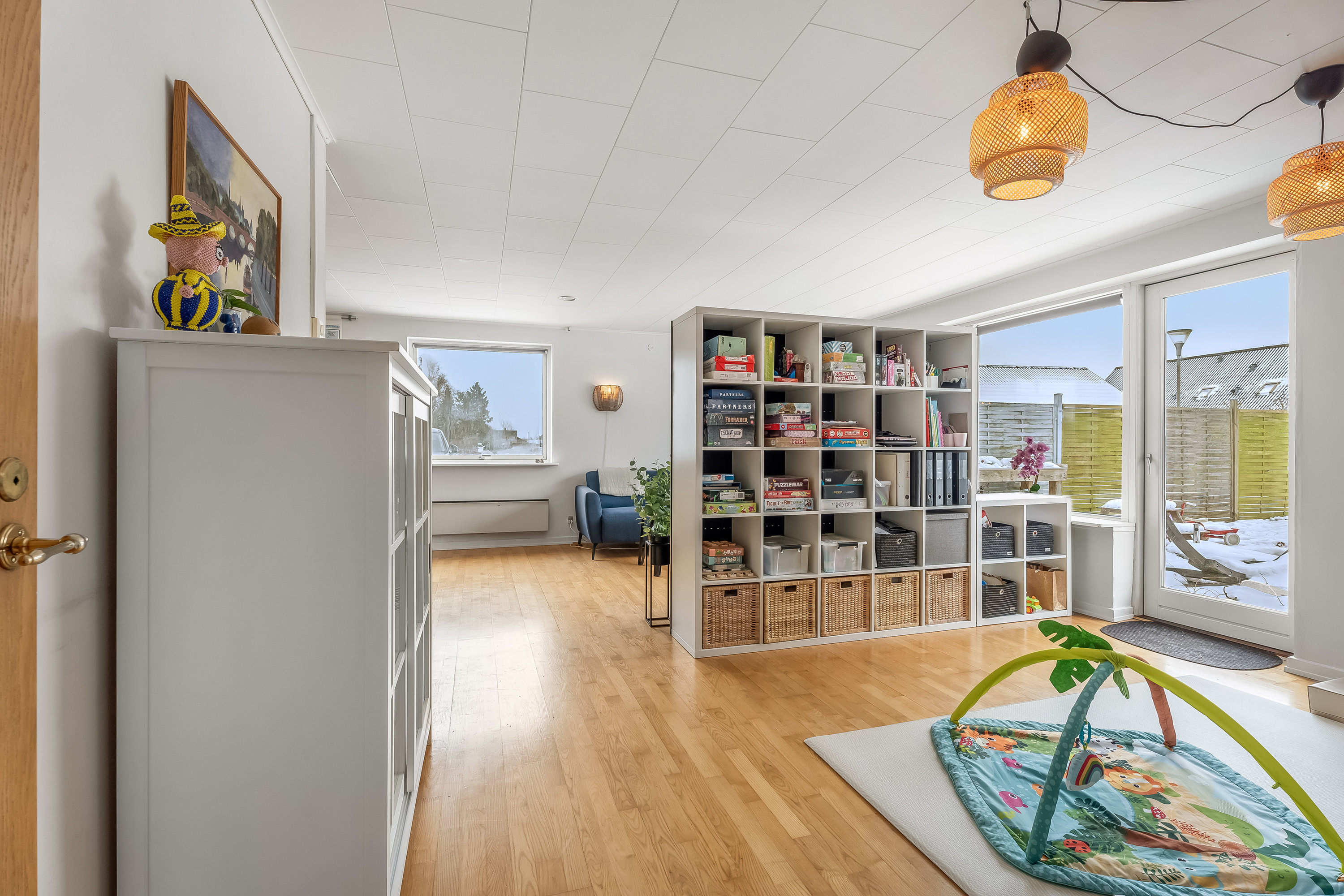 Fremhævet stue billede i fuldskærmstilstand. Billede af Nylandsvej 21, 4913 Horslunde