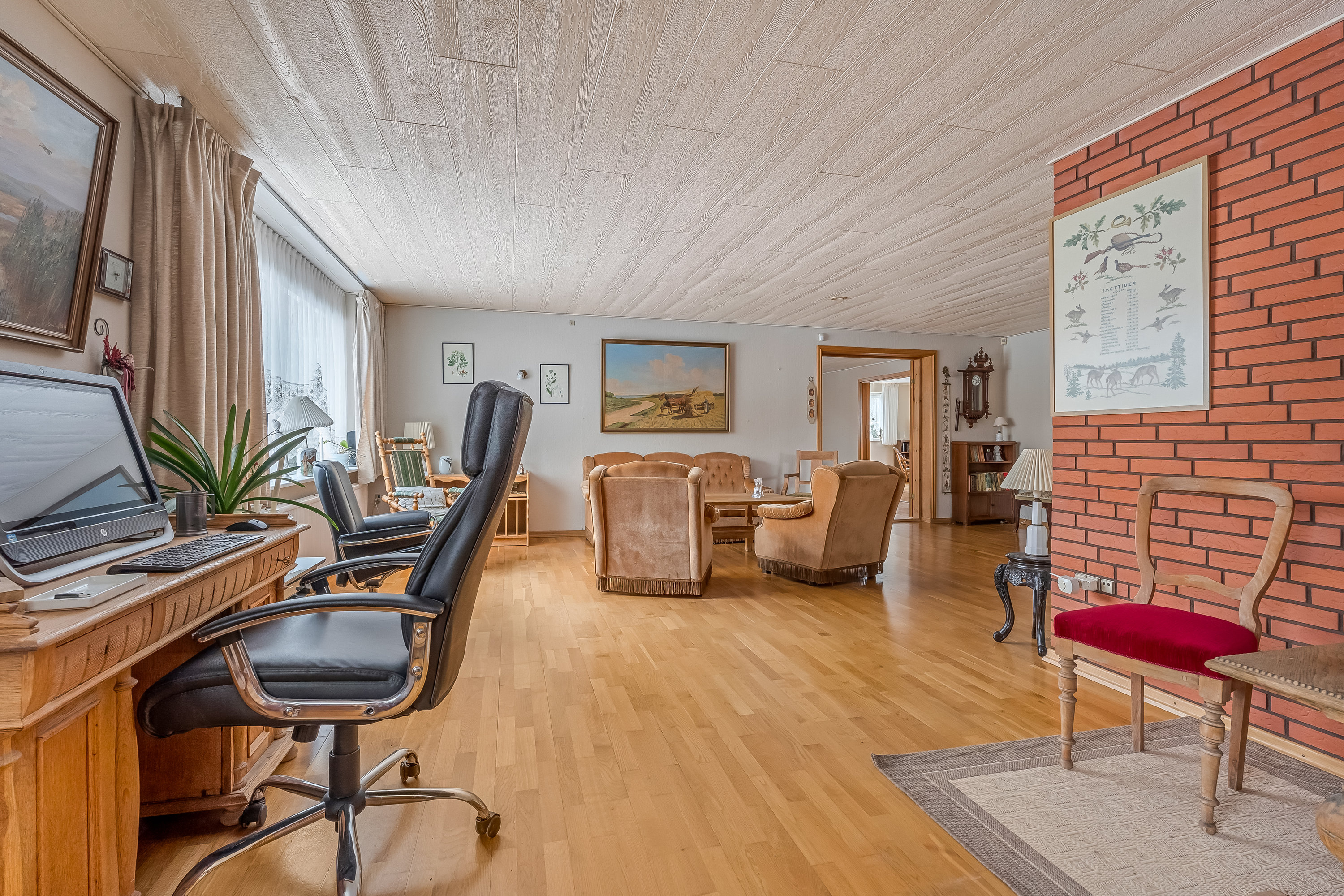 Fremhævet stue billede i fuldskærmstilstand. Billede af Amalievænget 20, 4900 Nakskov