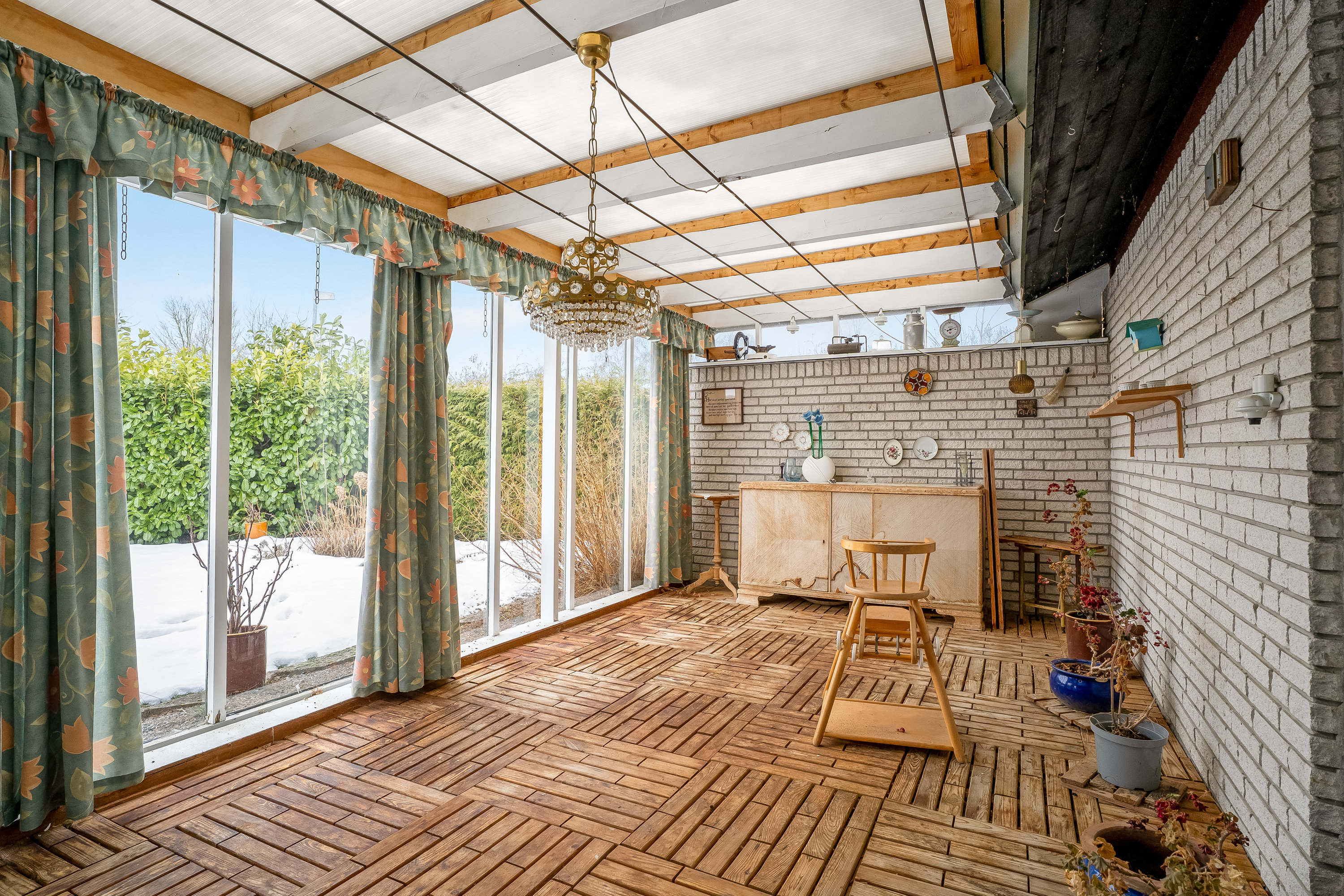 Fremhævet udestue billede i fuldskærmstilstand. Billede af Amalievænget 20, 4900 Nakskov