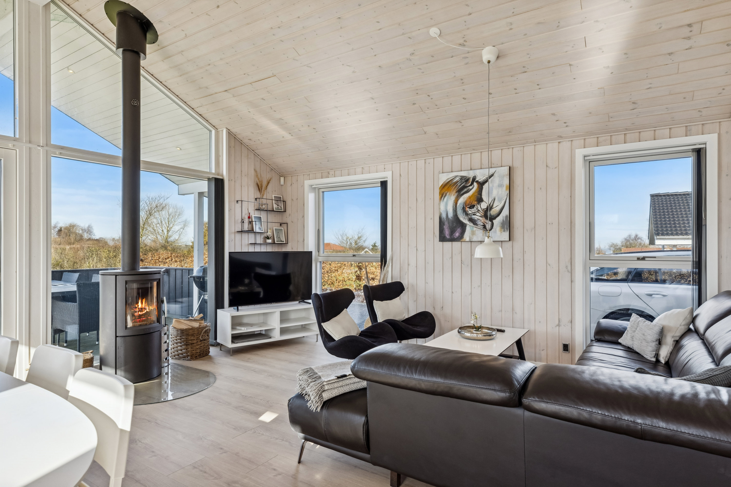 Fremhævet stue billede i fuldskærmstilstand. Billede af Søstjerneparken 30, Købingsmark, 6430 Nordborg