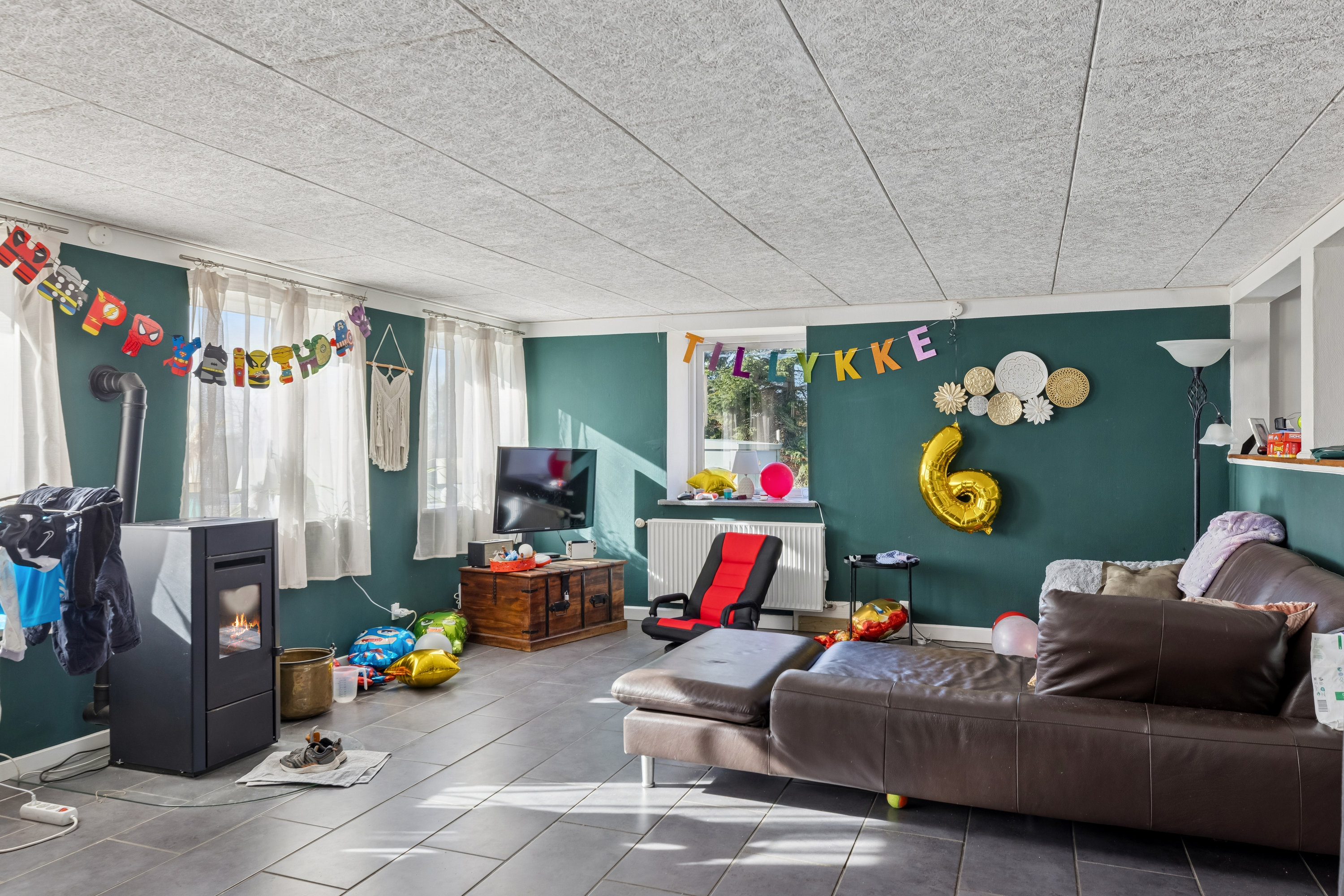 Fremhævet stue billede i fuldskærmstilstand. Billede af Lysabildgade 95A, Lysabild, 6470 Sydals