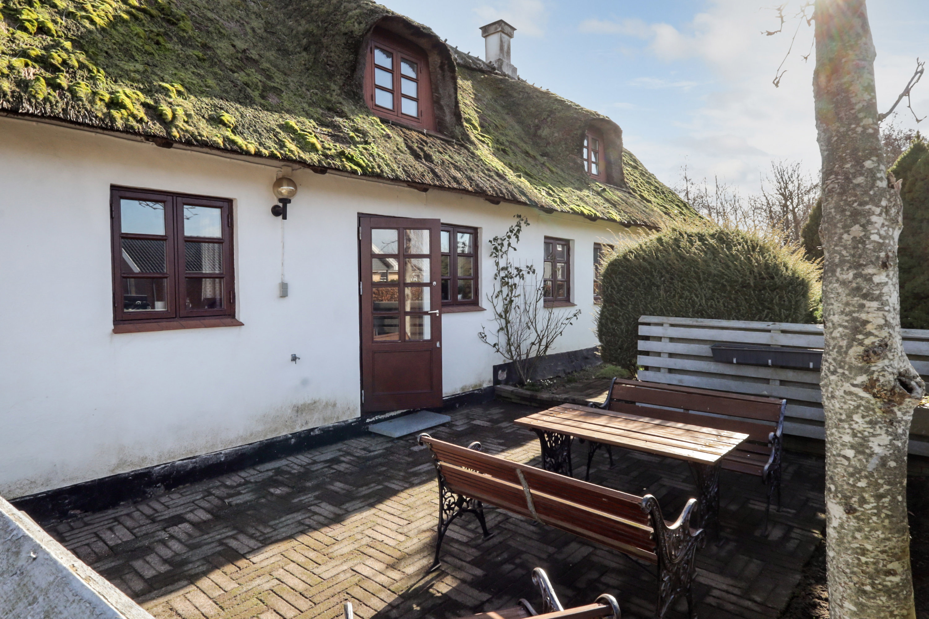 Fremhævet terrasse billede i fuldskærmstilstand. Billede af Stubshovedvej 12, 5884 Gudme