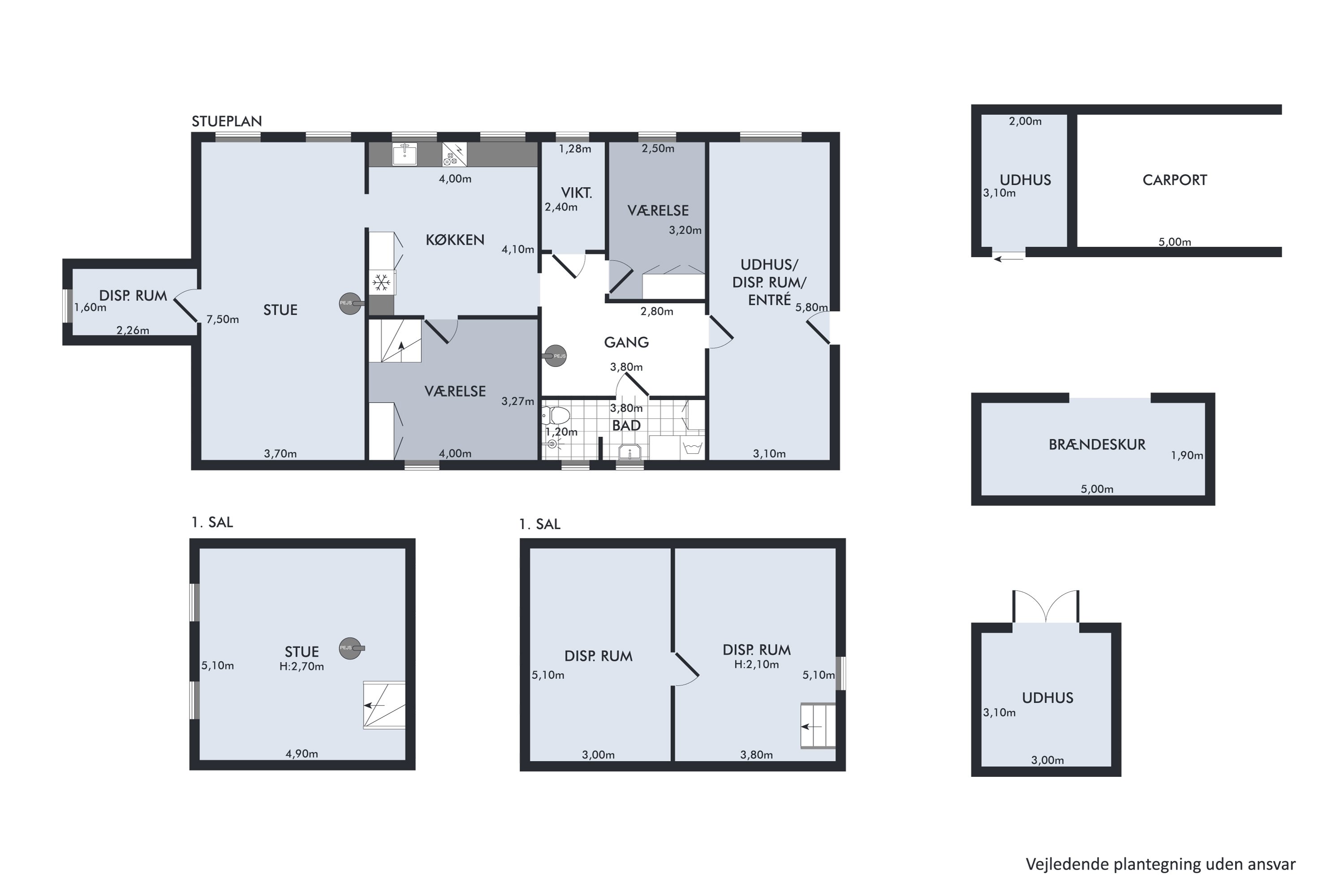 Plantegninger billede af Gammel Østerbyvej 6, Østerby, 9940 Læsø