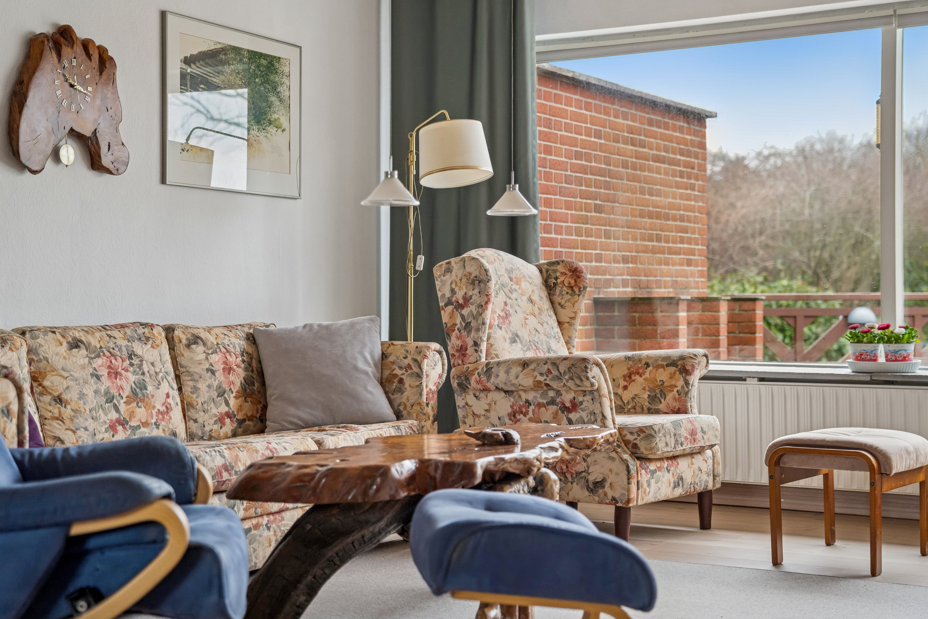 Fremhævet stue billede i fuldskærmstilstand. Billede af Kromarksvej 7, Byrum, 9940 Læsø