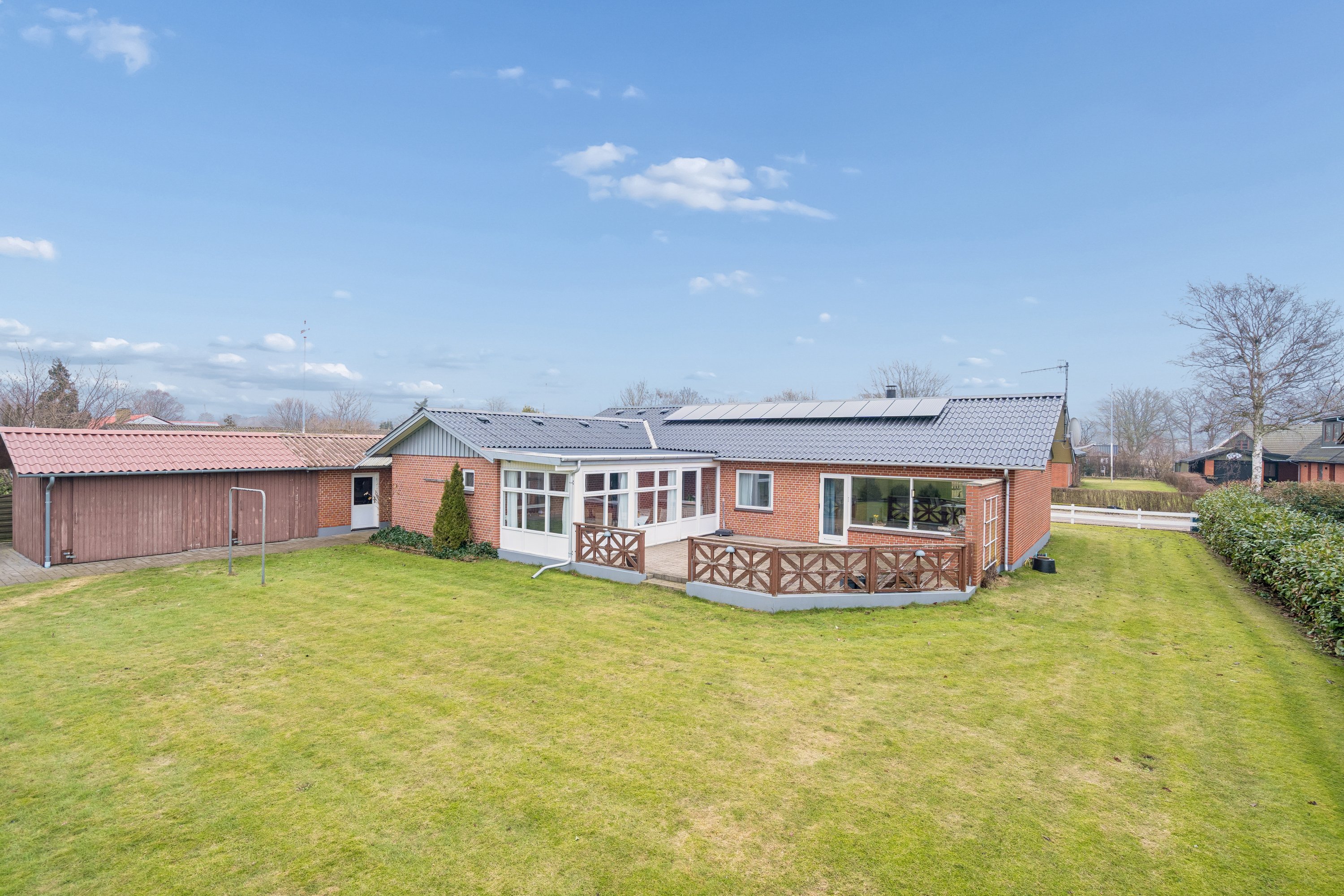 Fremhævet have billede i fuldskærmstilstand. Billede af Kromarksvej 7, Byrum, 9940 Læsø