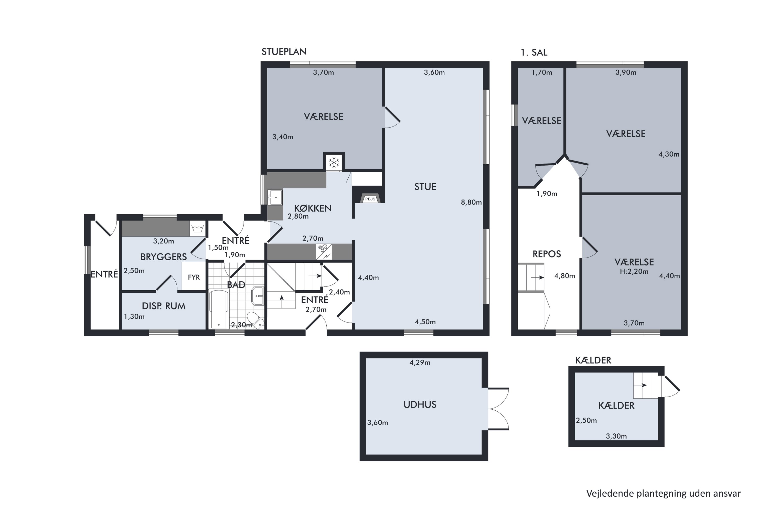 Plantegninger billede af Svalevej 7, Vesterø Havn, 9940 Læsø