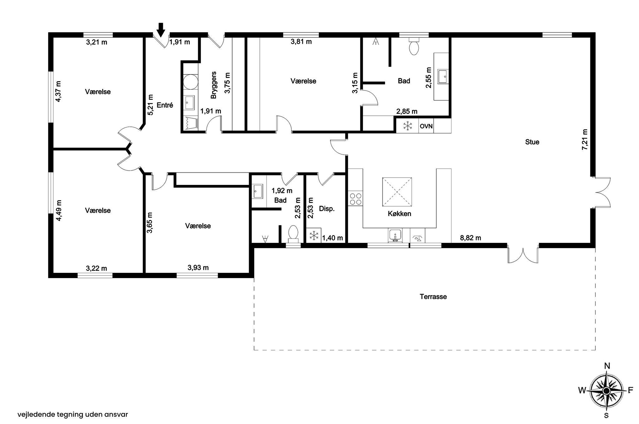 Plantegninger billede af Kongestien 66, 2830 Virum