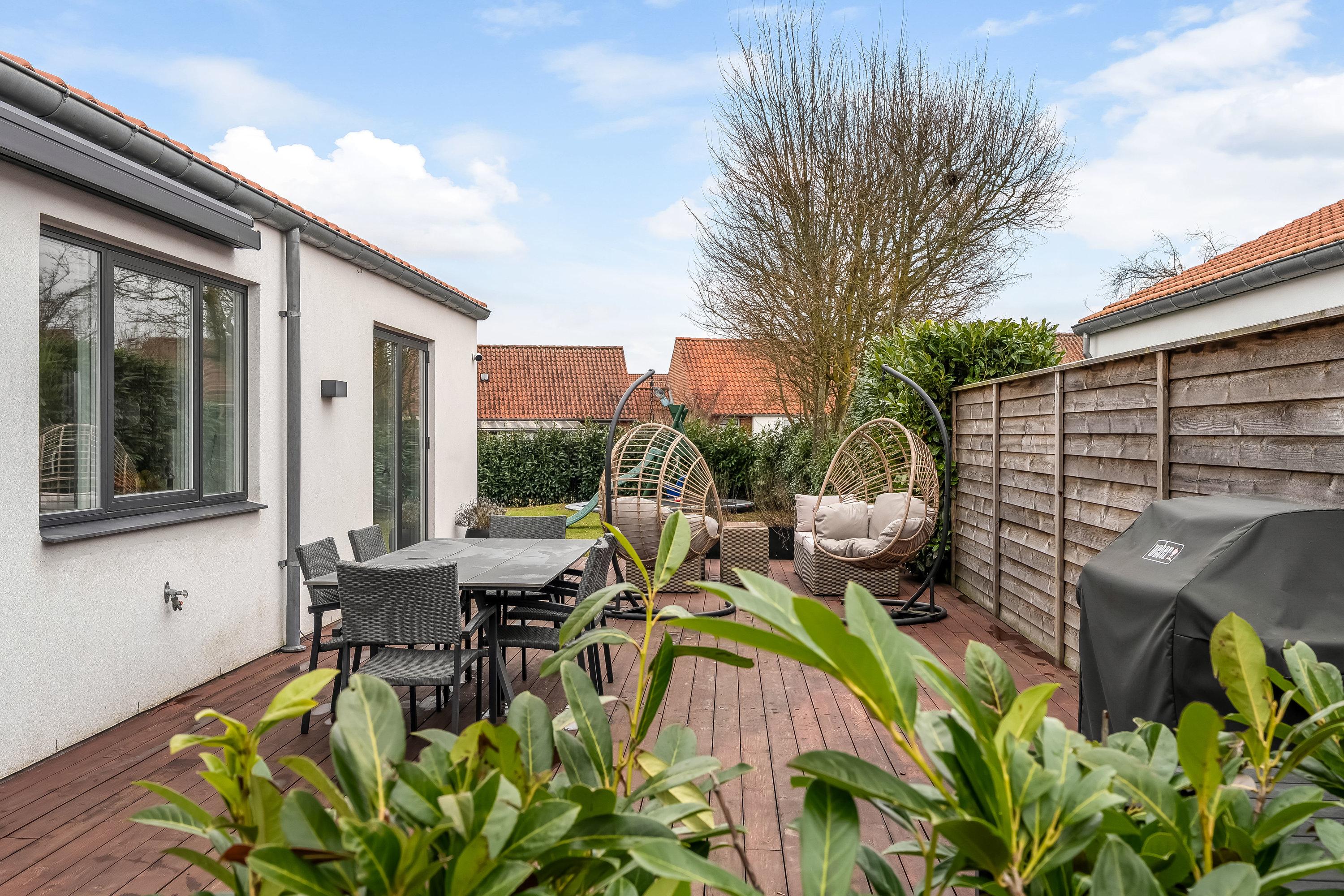 Fremhævet terrasse billede i fuldskærmstilstand. Billede af Kongestien 66, 2830 Virum