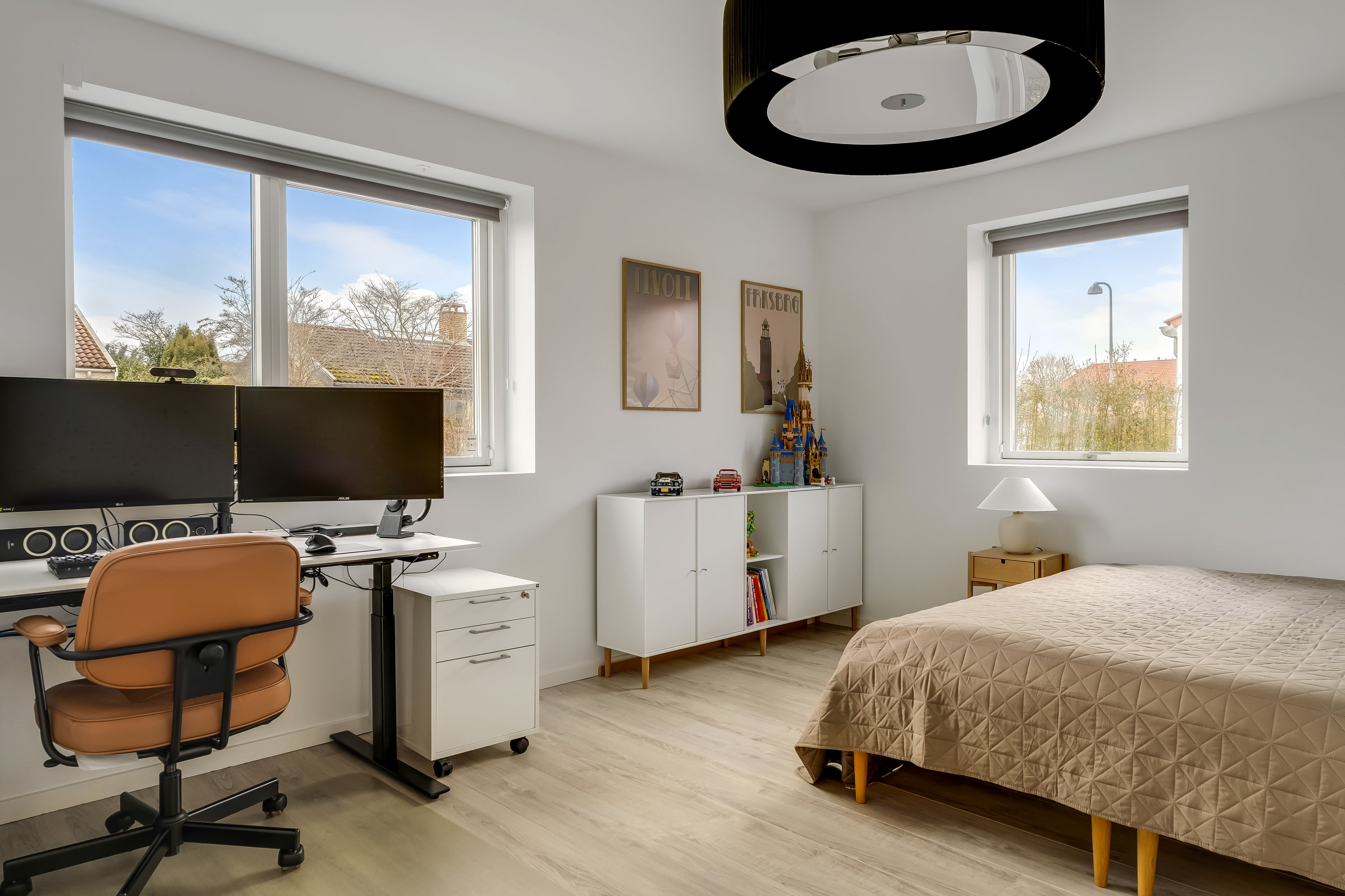 Fremhævet soveværelse billede i fuldskærmstilstand. Billede af Kongestien 66, 2830 Virum