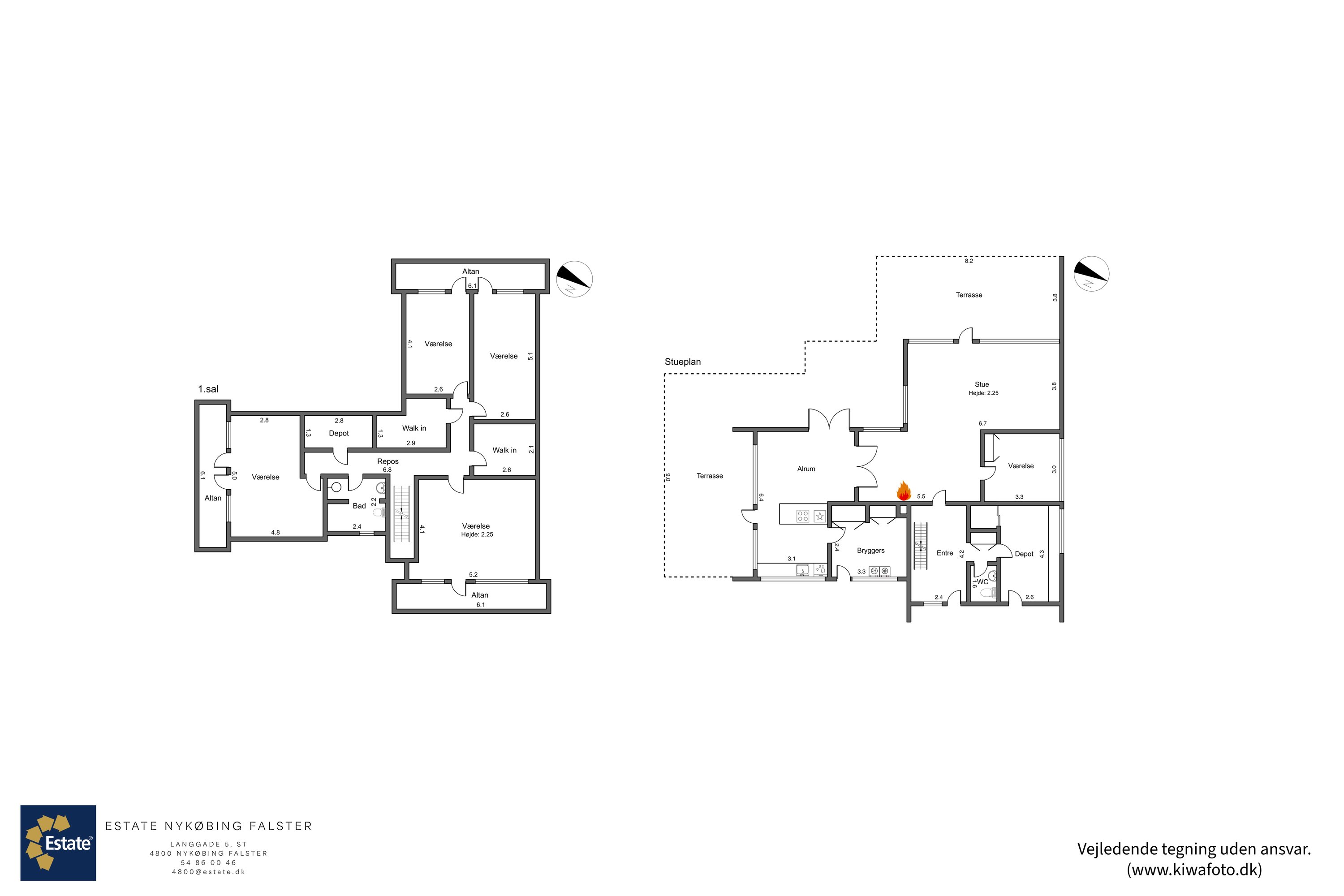 Plantegninger billede af Fyrrevænget 11, Sundby, 4800 Nykøbing F
