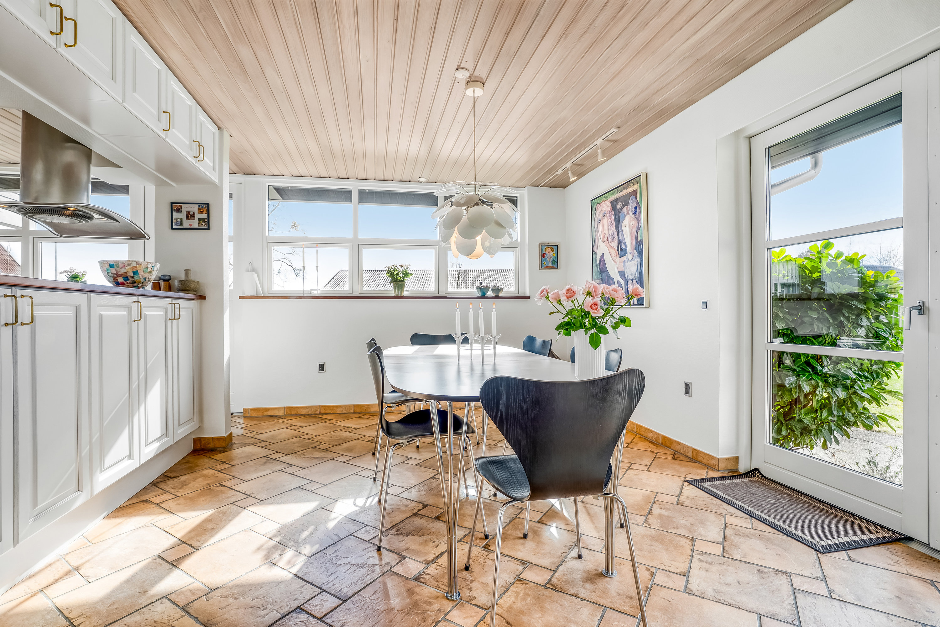 Fremhævet køkken alrum billede i fuldskærmstilstand. Billede af Fyrrevænget 11, Sundby, 4800 Nykøbing F