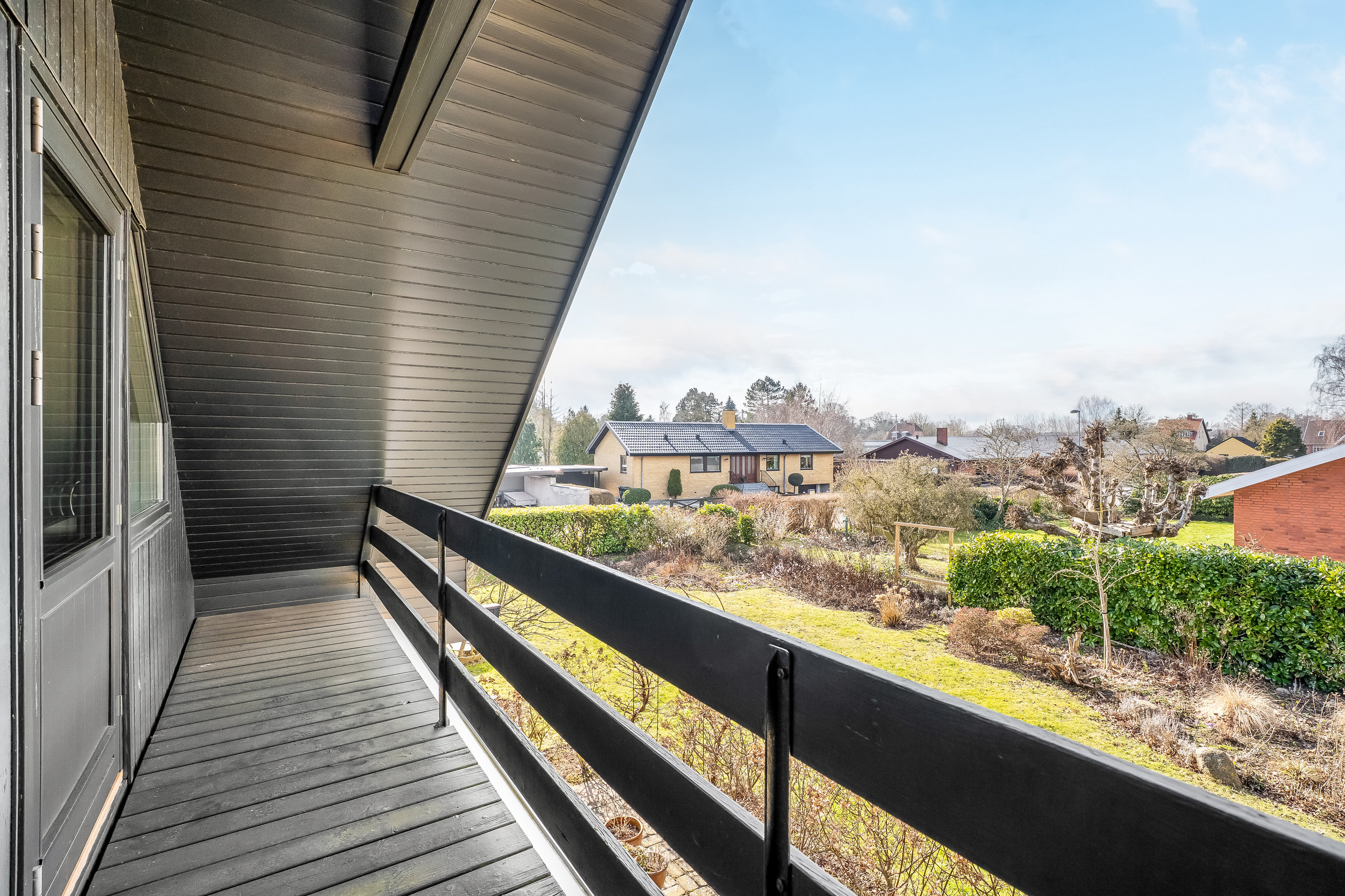 Fremhævet altan billede i fuldskærmstilstand. Billede af Fyrrevænget 11, Sundby, 4800 Nykøbing F