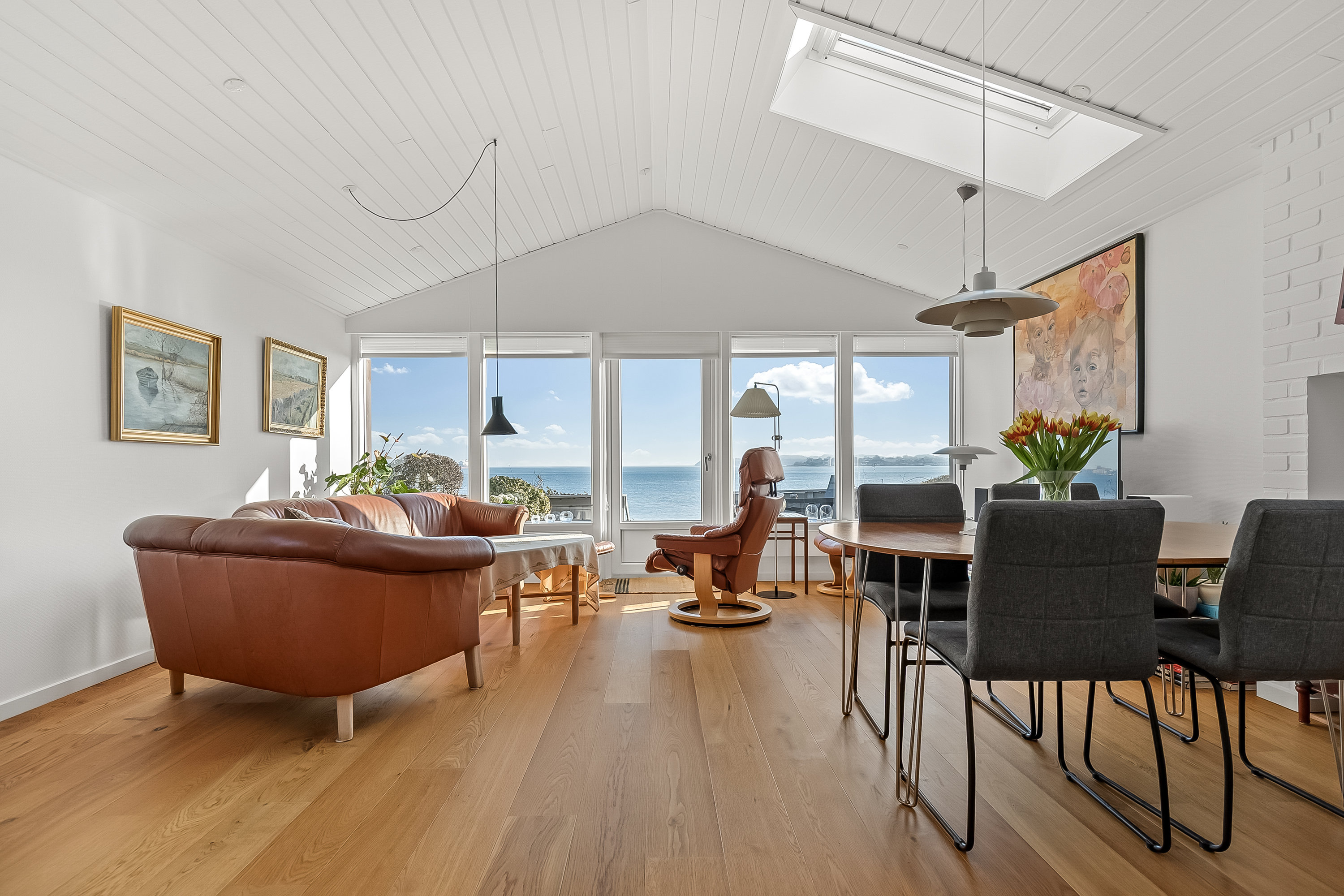 Fremhævet stue billede i fuldskærmstilstand. Billede af Limen 14, Erritsø, 7000 Fredericia