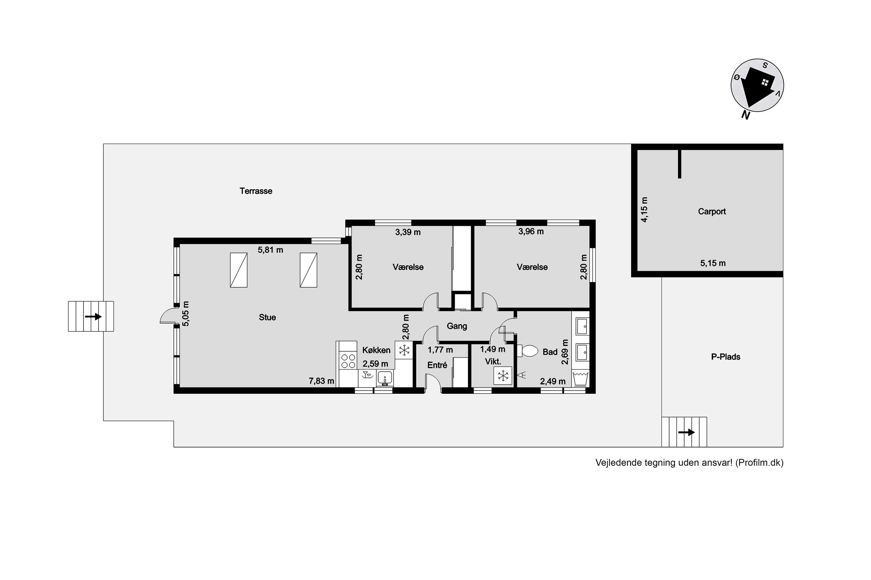 Plantegninger billede af Limen 14, Erritsø, 7000 Fredericia