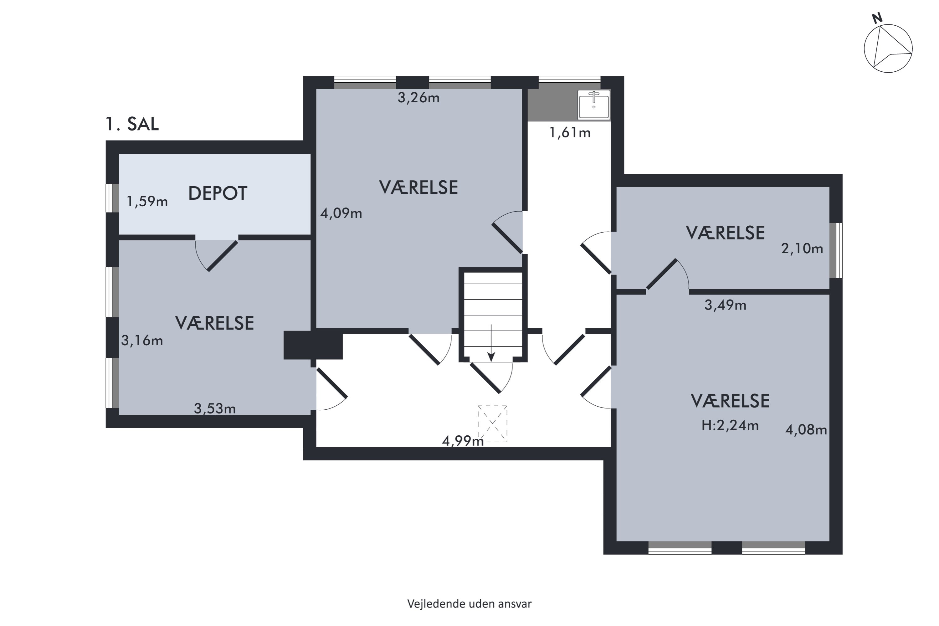Plantegninger billede af Sundgade 42, 6320 Egernsund