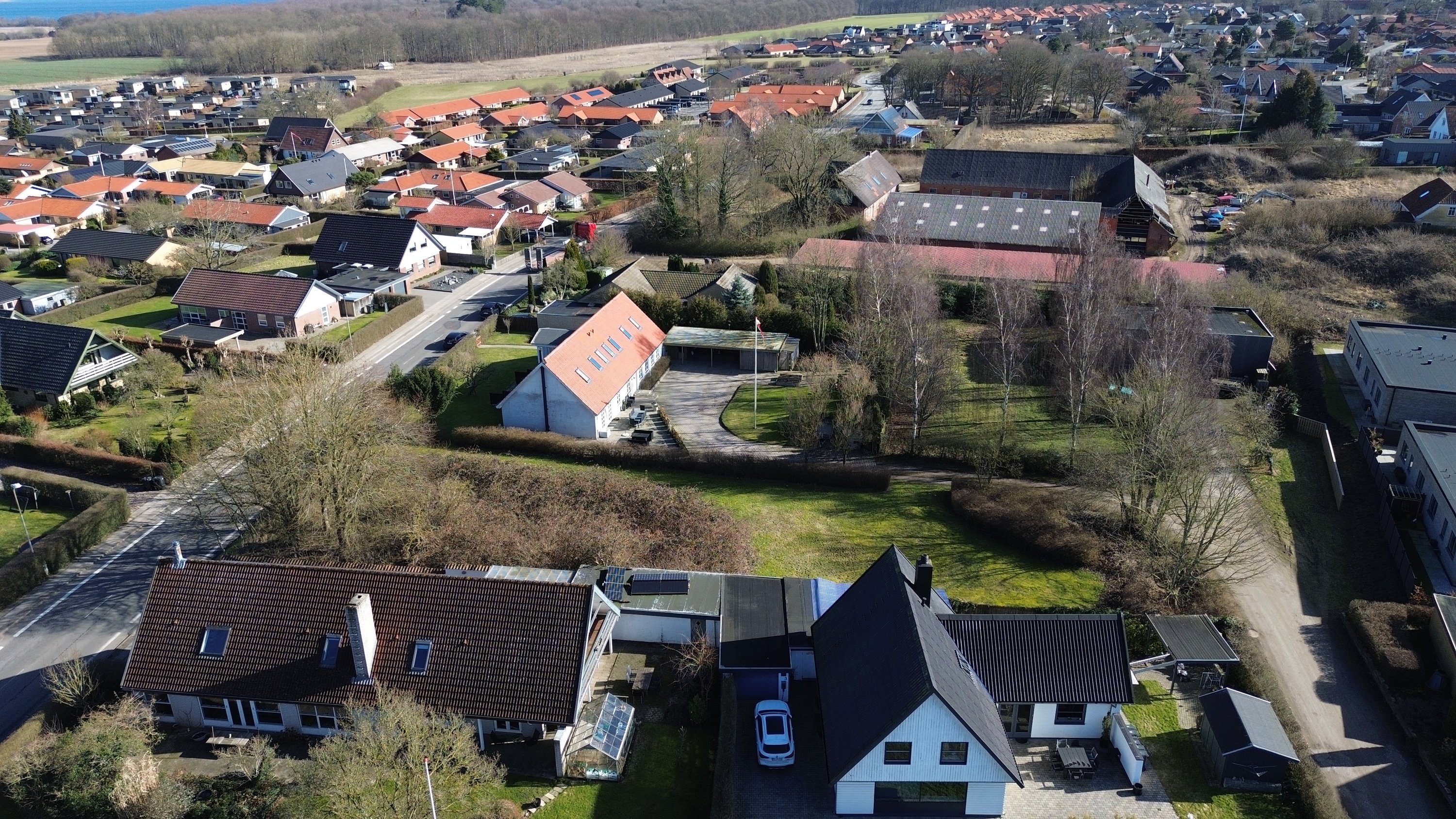 Miniaturebillede 2: drone. Billede af Nordrevej 2A og Tyrstedvej 3B, Tyrsted, 8700 Horsens