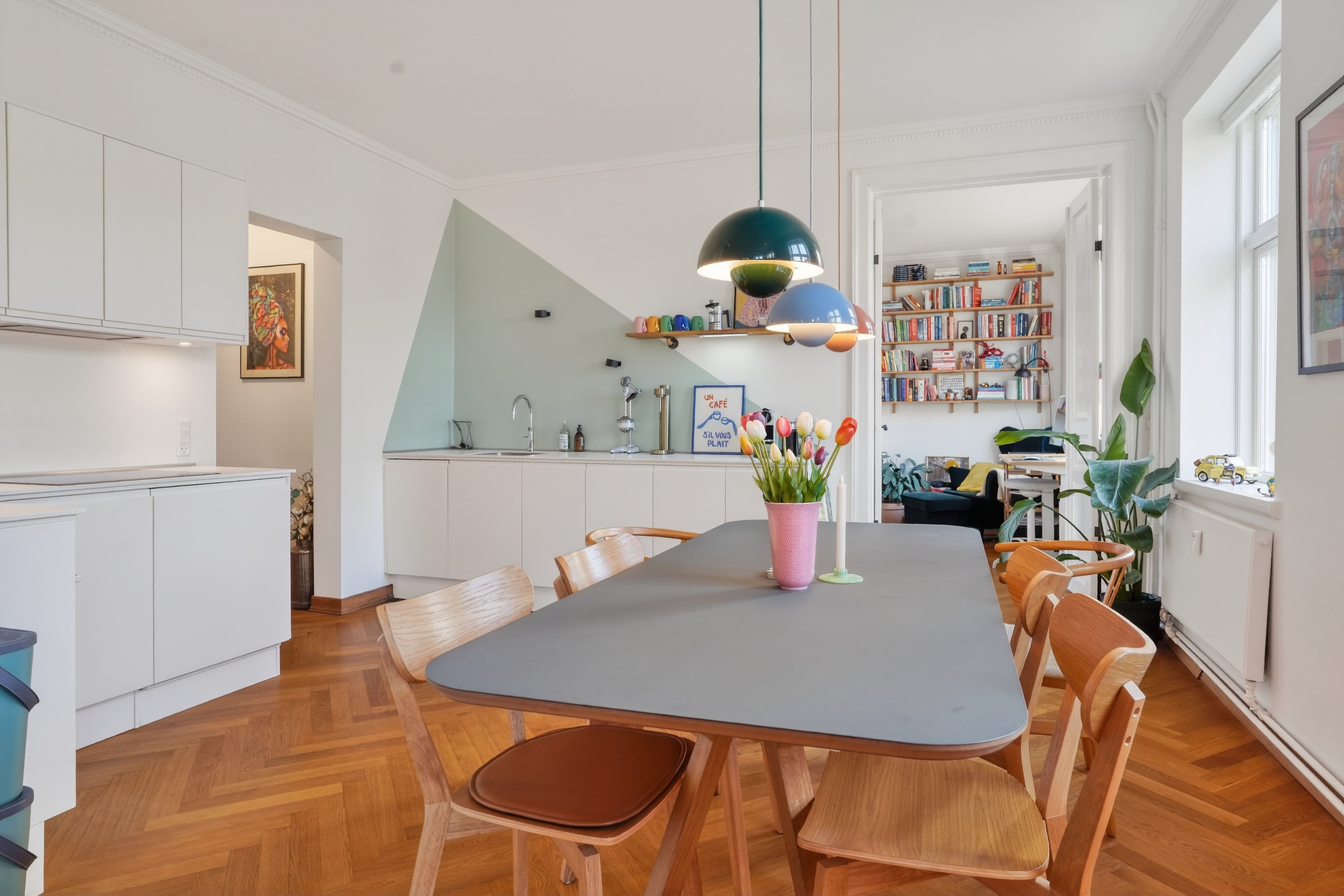 Ejerlejlighed: Spisestue på Gyldenstræde 5, 1. th., 3000 Helsingør