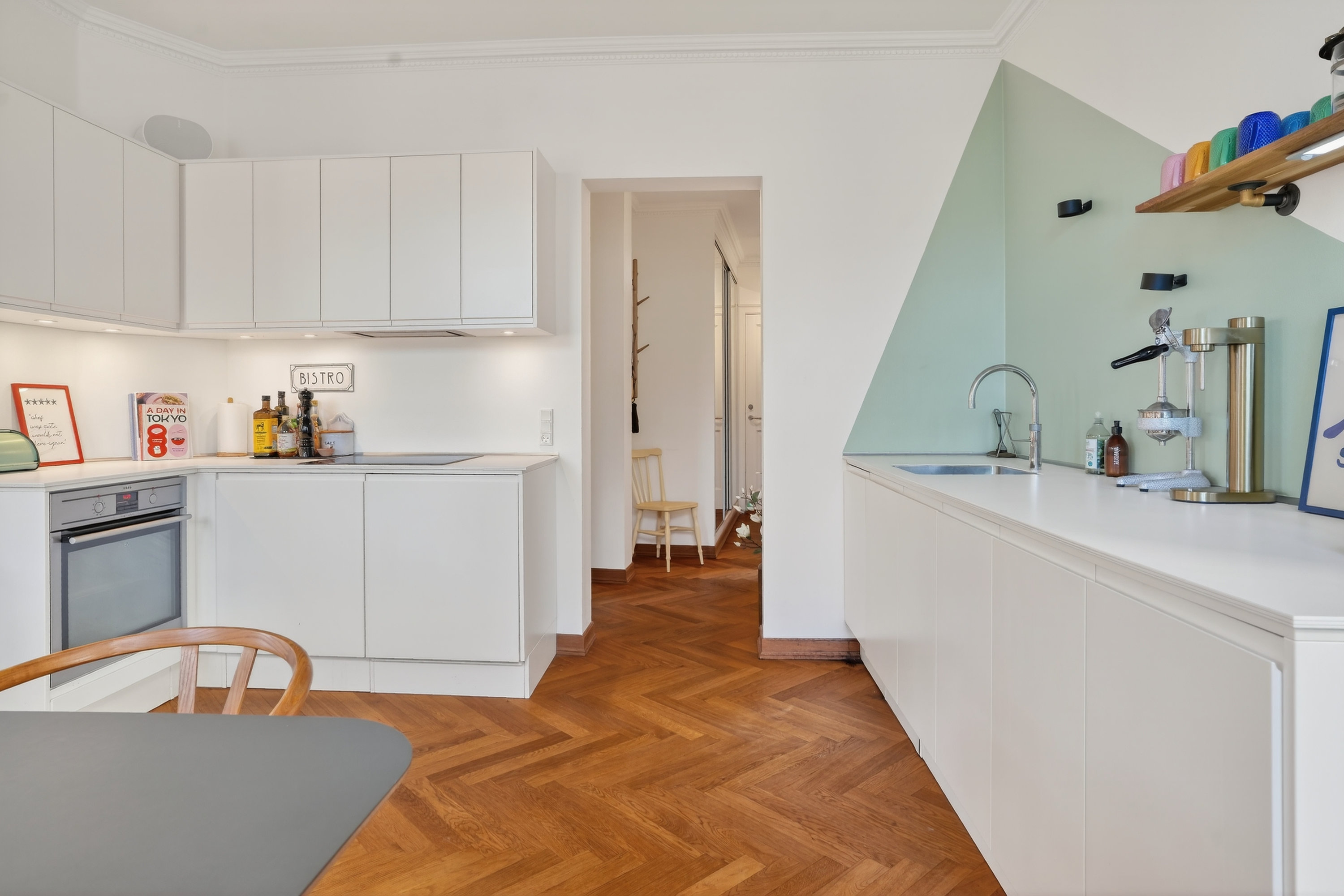 Miniaturebillede 1: køkken. Billede af Gyldenstræde 5, 1. th., 3000 Helsingør