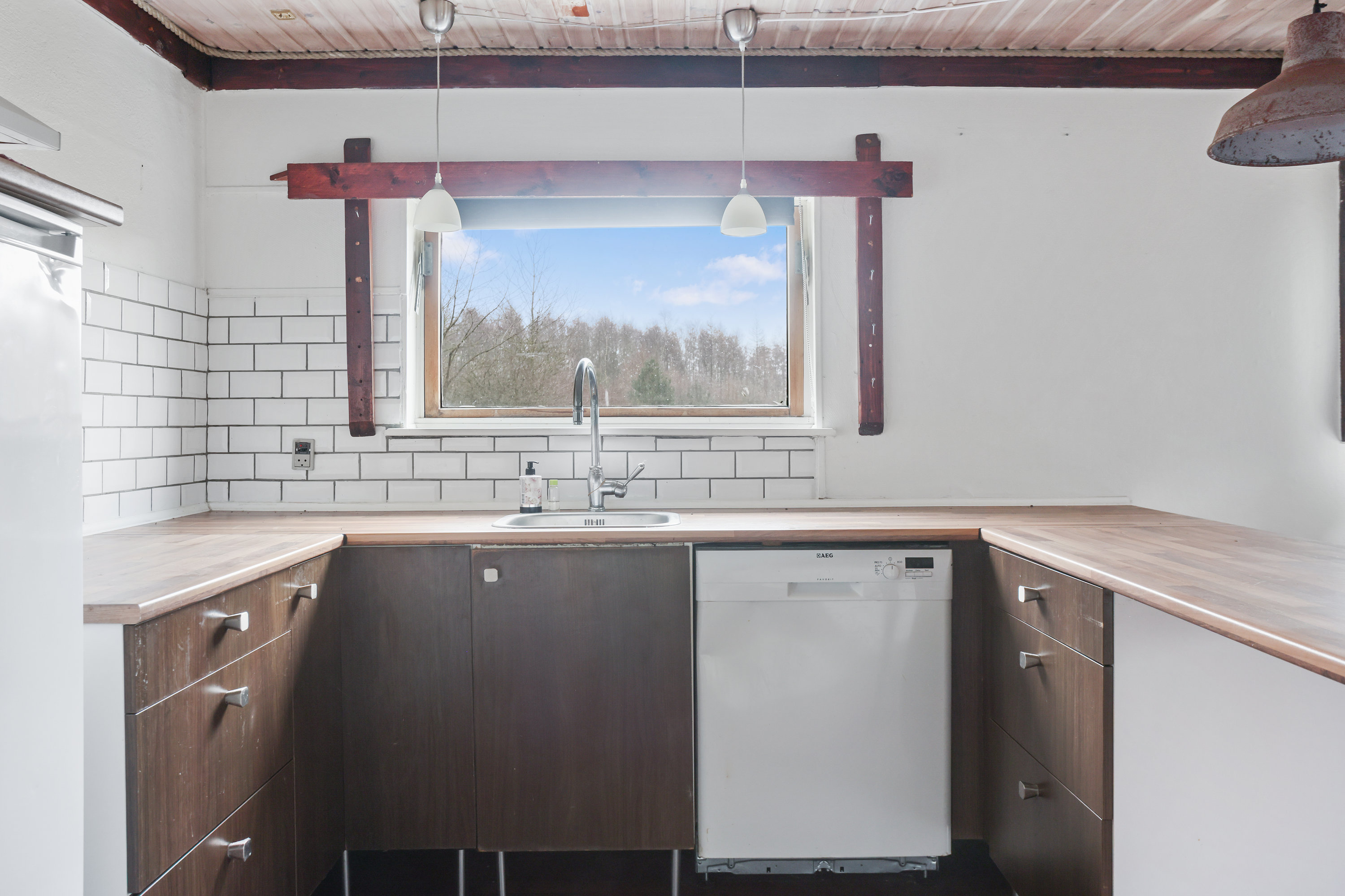 Fremhævet køkken alrum billede i fuldskærmstilstand. Billede af Hørupvej 22, Hørup, 9632 Møldrup