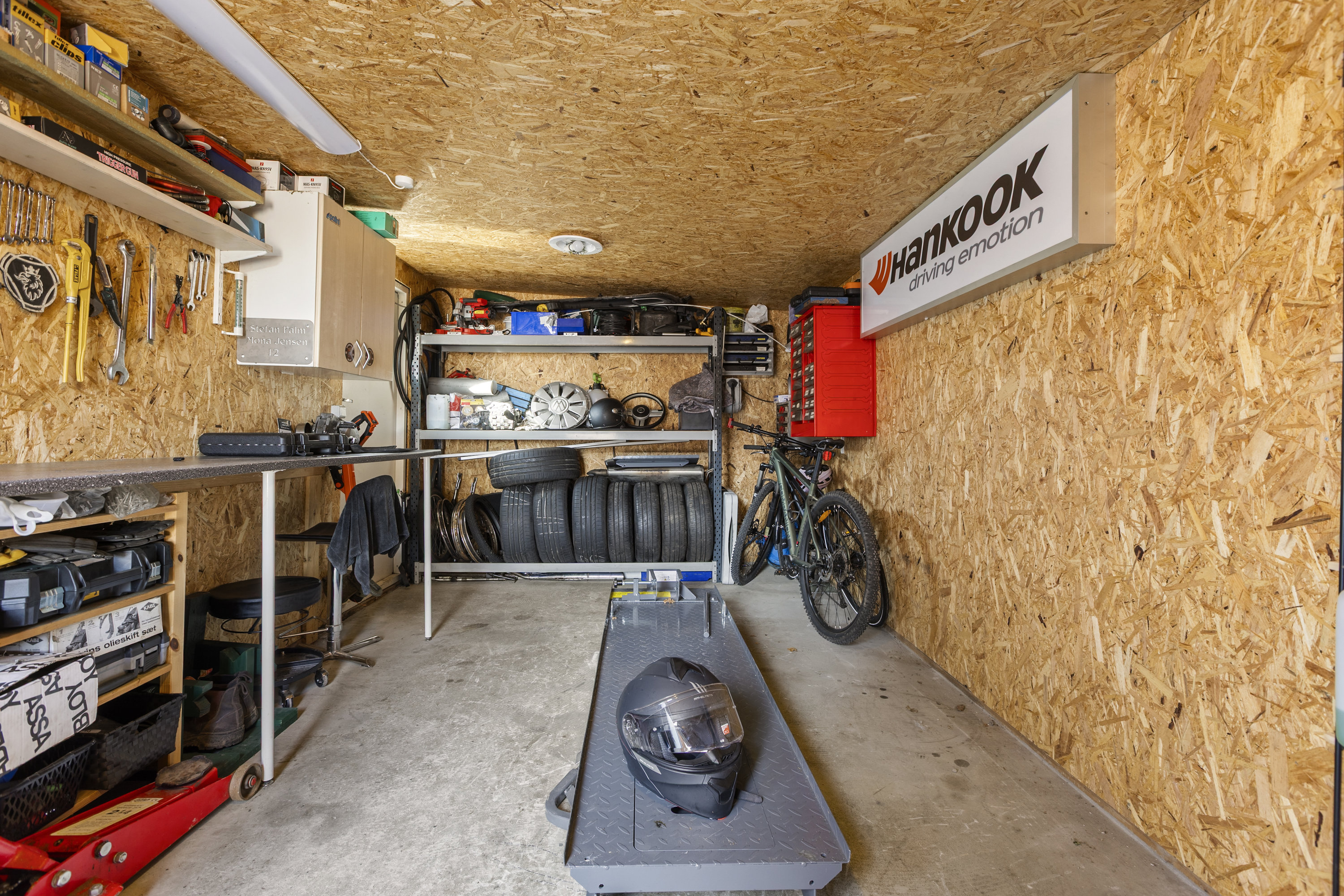 Fremhævet garage billede i fuldskærmstilstand. Billede af Korsbækvej 12, 4281 Gørlev