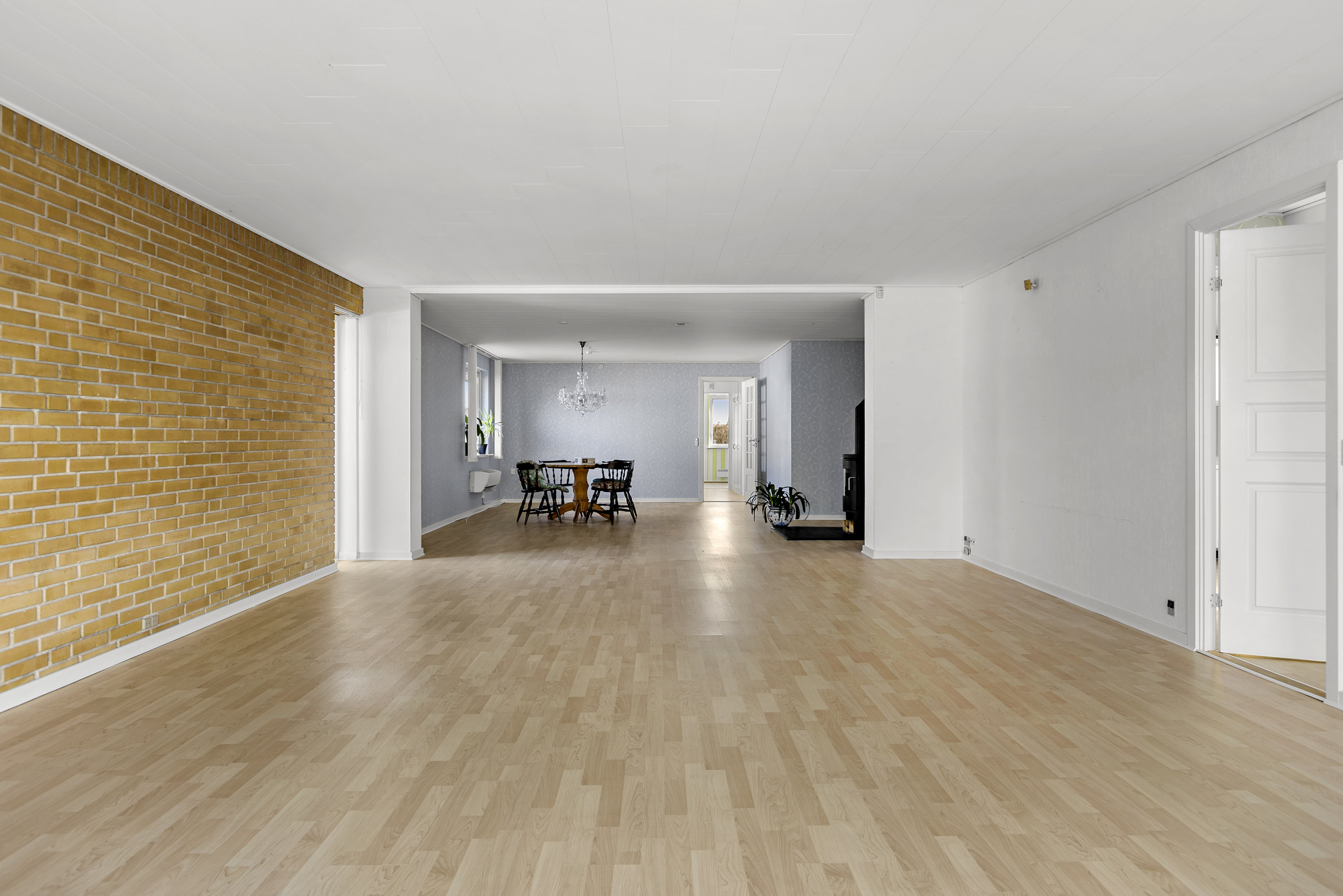 Fremhævet stue billede i fuldskærmstilstand. Billede af Solskrænten 2, 4400 Kalundborg