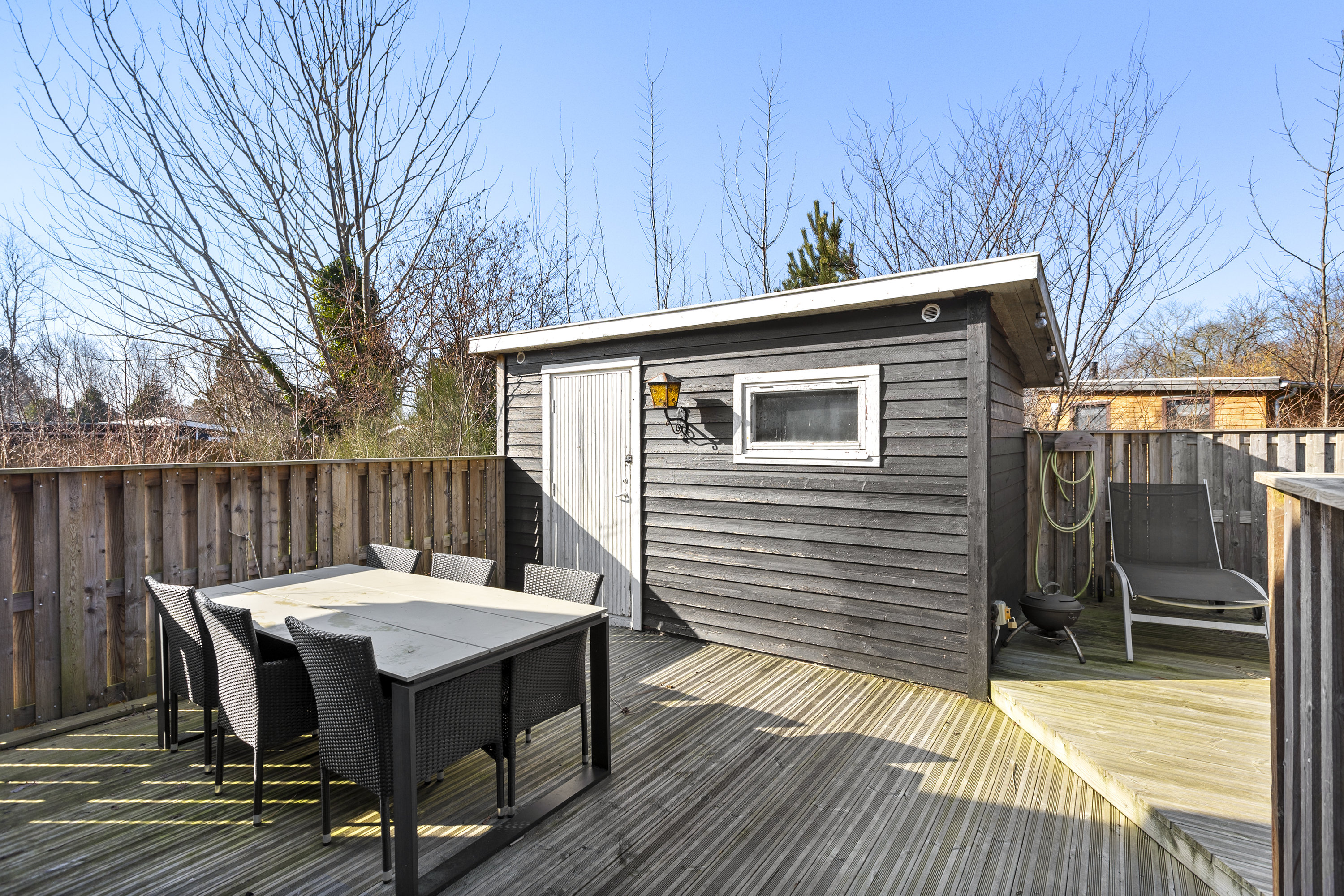 Fremhævet terrasse billede i fuldskærmstilstand. Billede af Skovvænget 35, 4400 Kalundborg