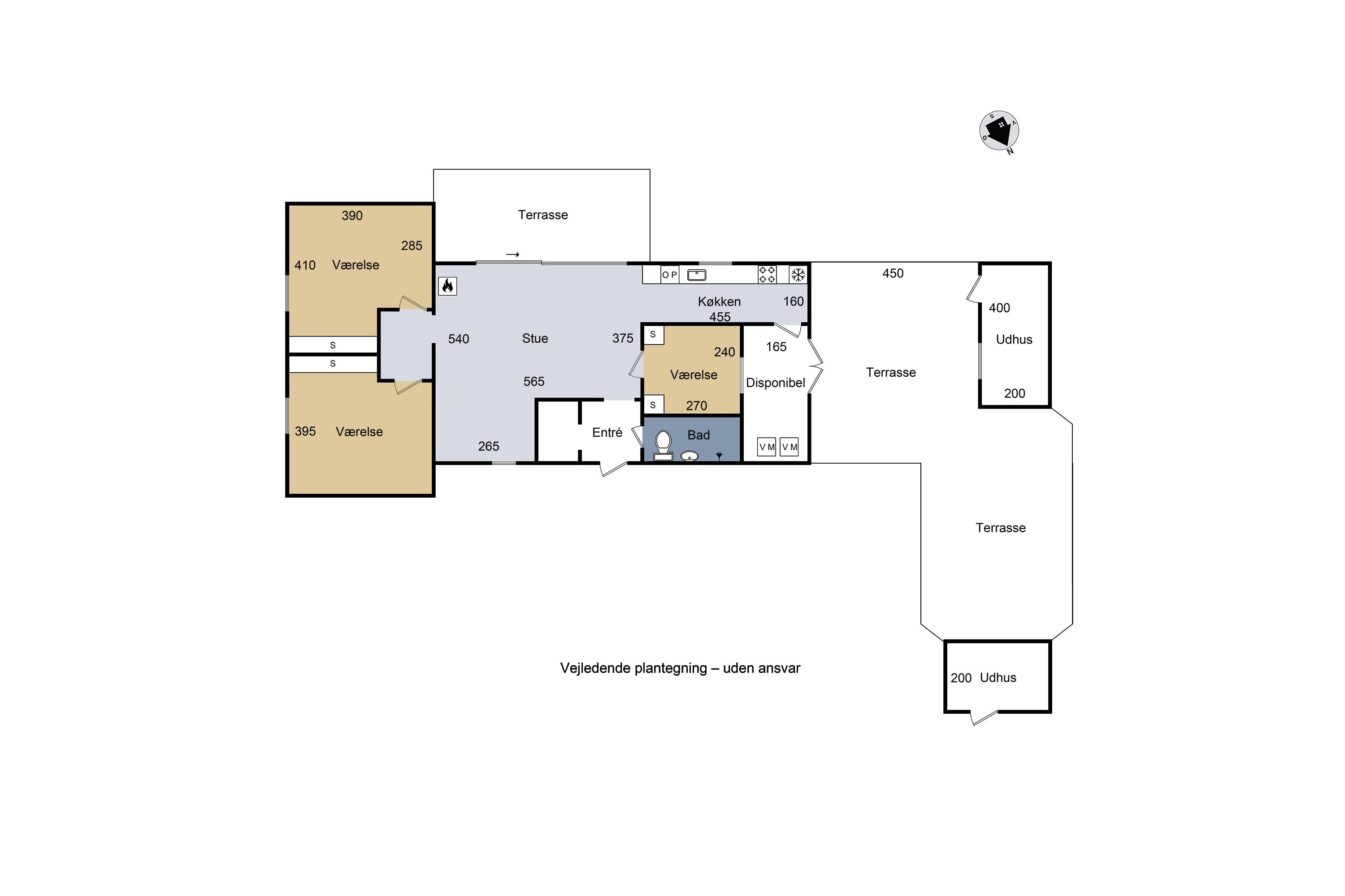 Plantegninger billede af Skovvænget 35, 4400 Kalundborg