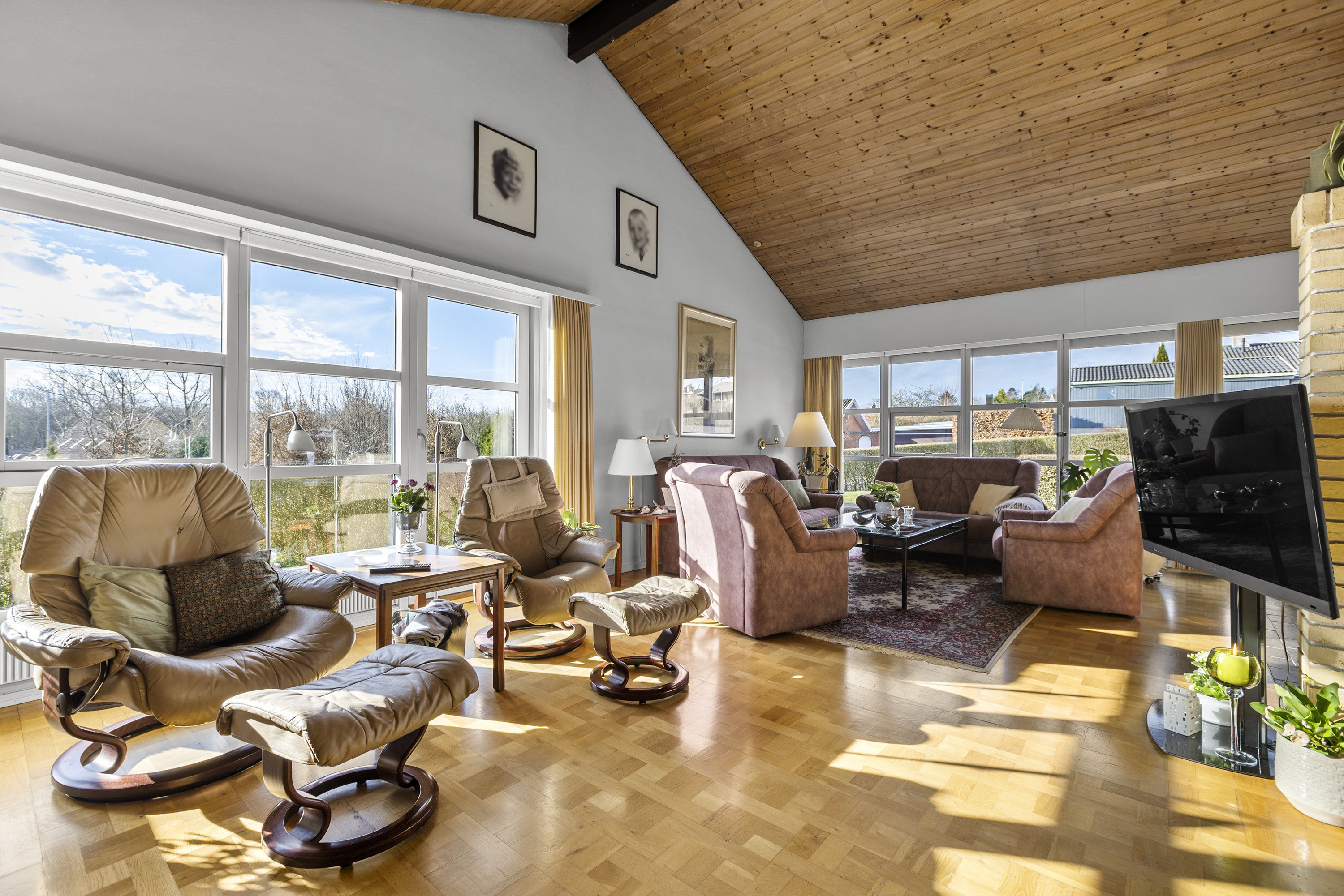 Fremhævet stue billede i fuldskærmstilstand. Billede af Enghavevej 22, 4200 Slagelse