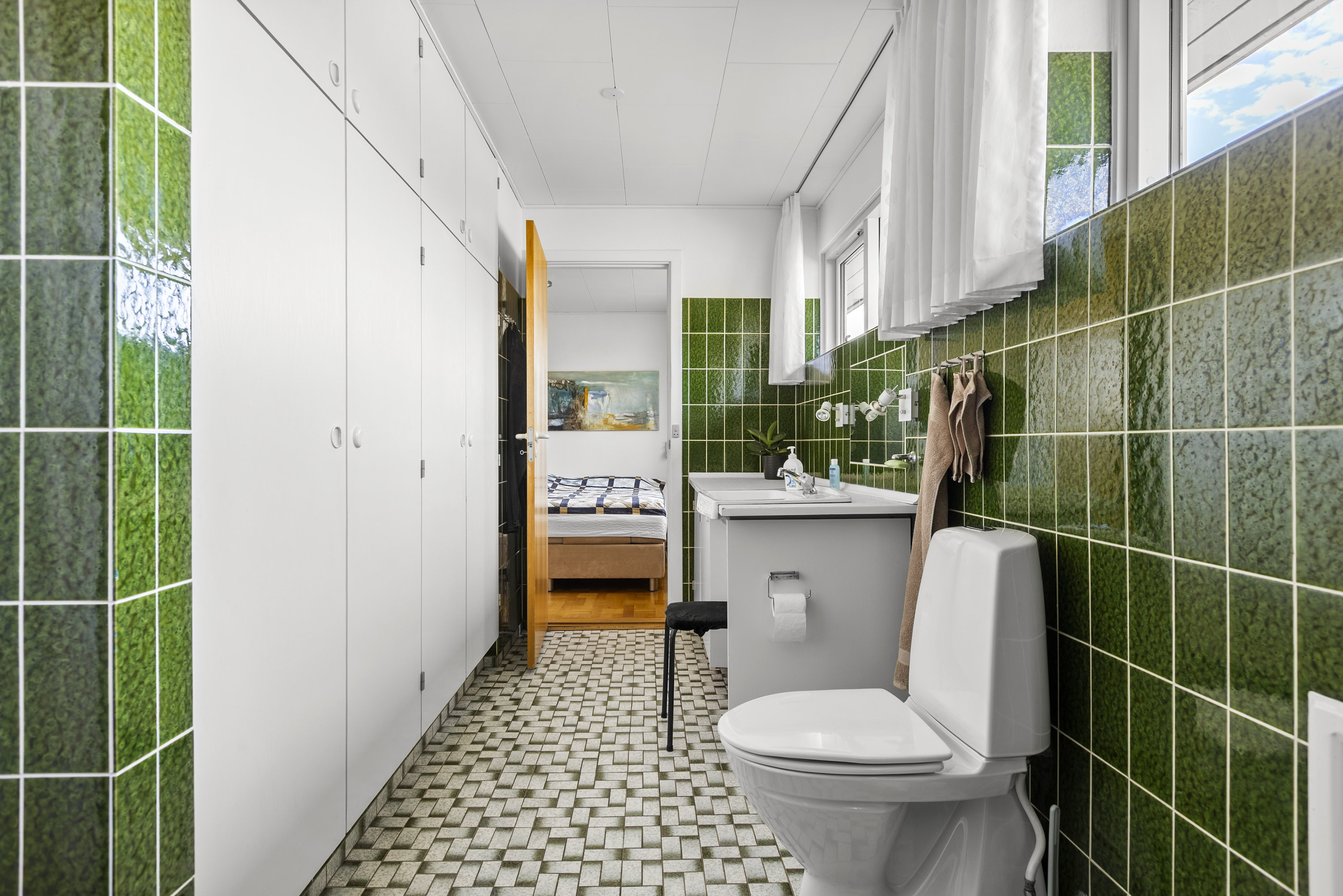 Fremhævet badeværelse billede i fuldskærmstilstand. Billede af Enghavevej 22, 4200 Slagelse