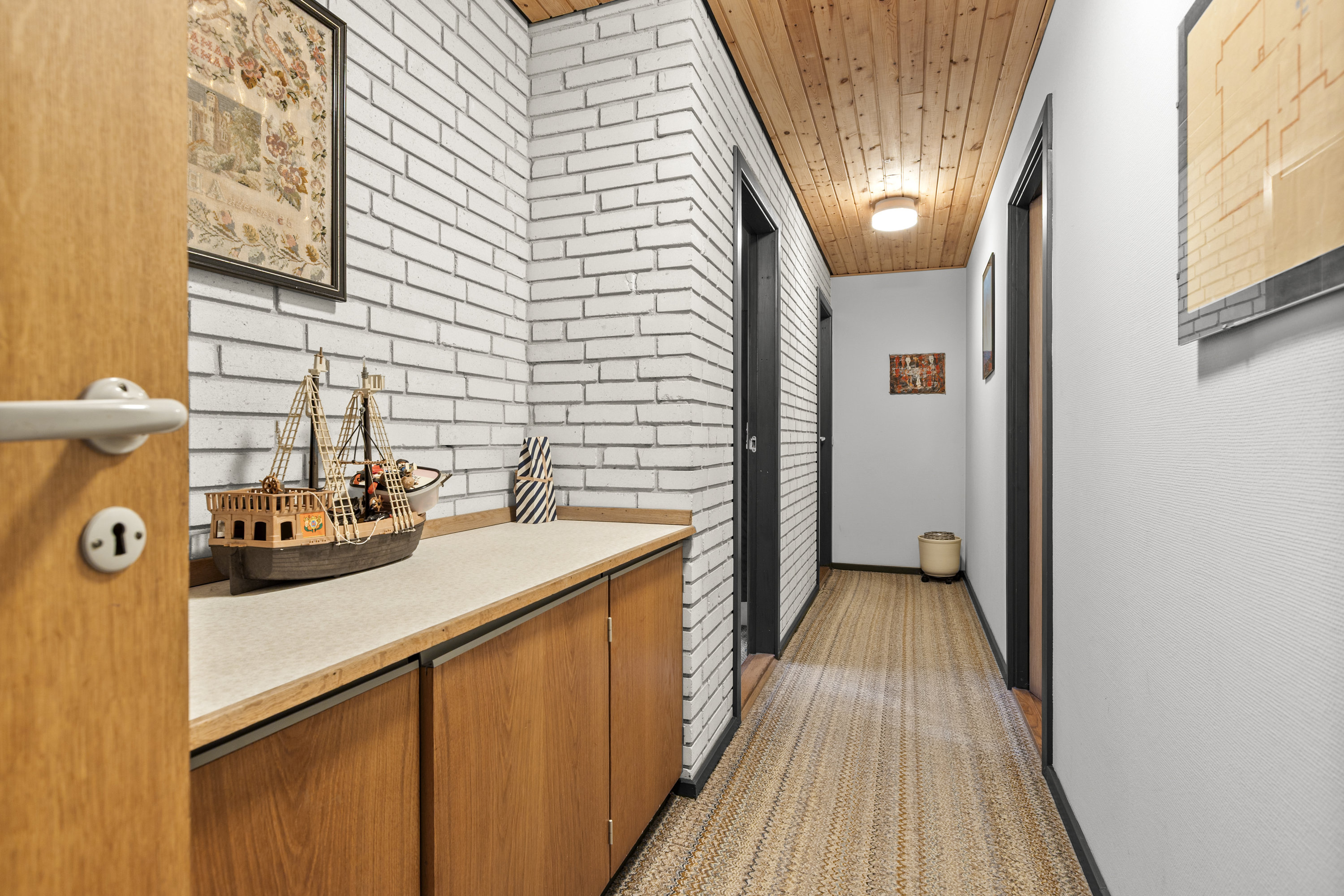 Fremhævet gang billede i fuldskærmstilstand. Billede af Enghavevej 22, 4200 Slagelse