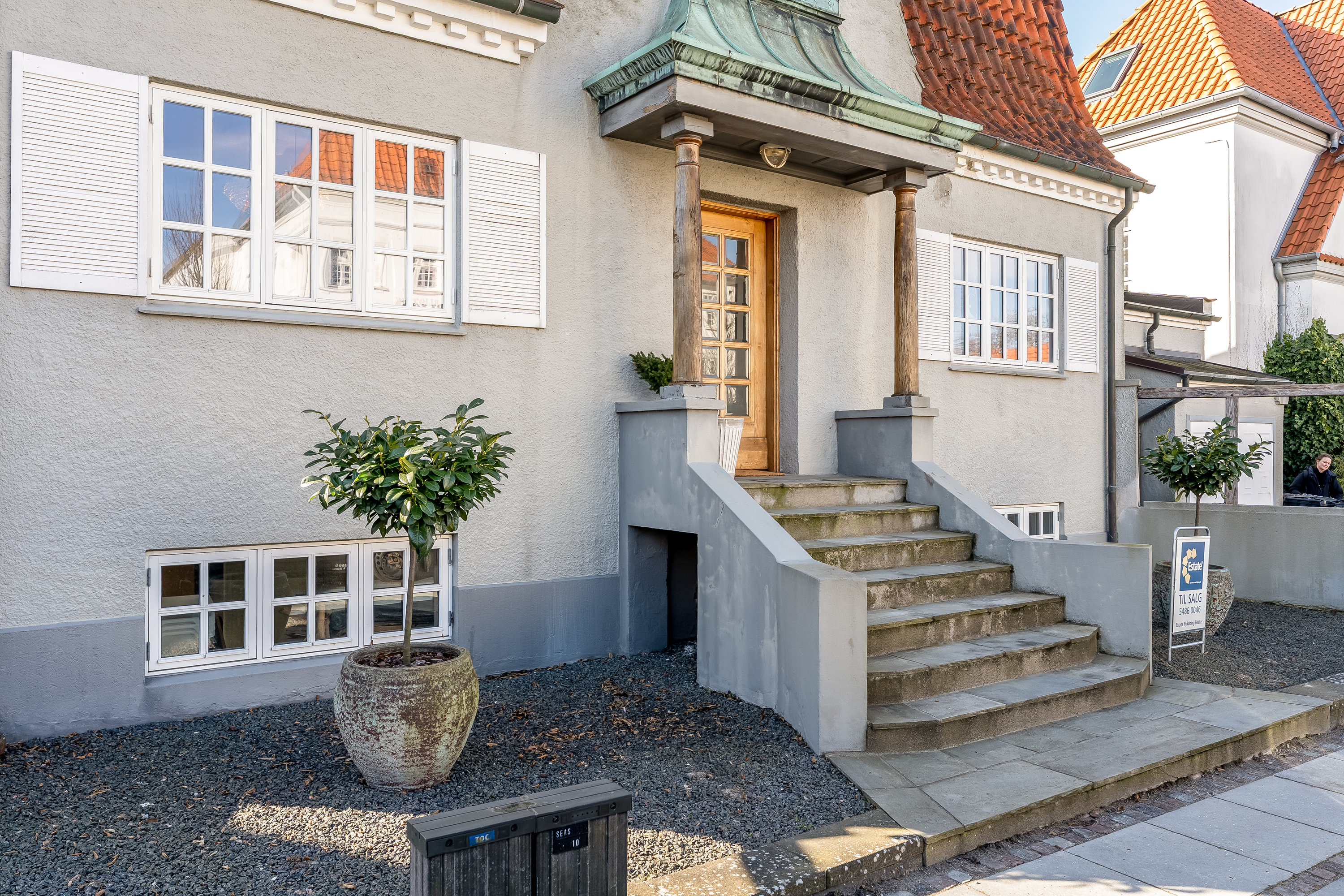 Miniaturebillede 1: facade. Billede af Rosenvænget 26, 4800 Nykøbing F