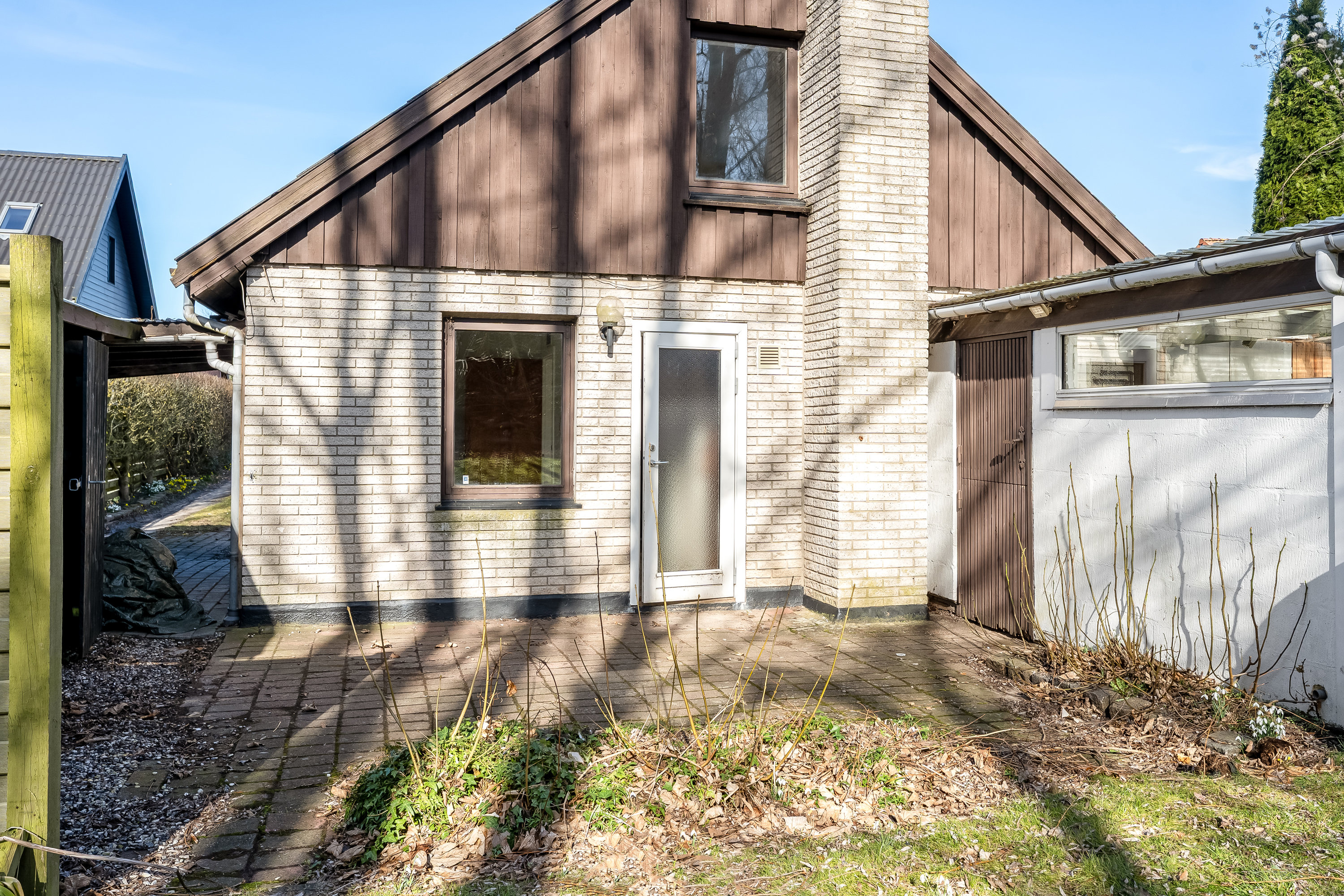 Fremhævet terrasse billede i fuldskærmstilstand. Billede af Sundtoften 29, Sundby, 4800 Nykøbing F