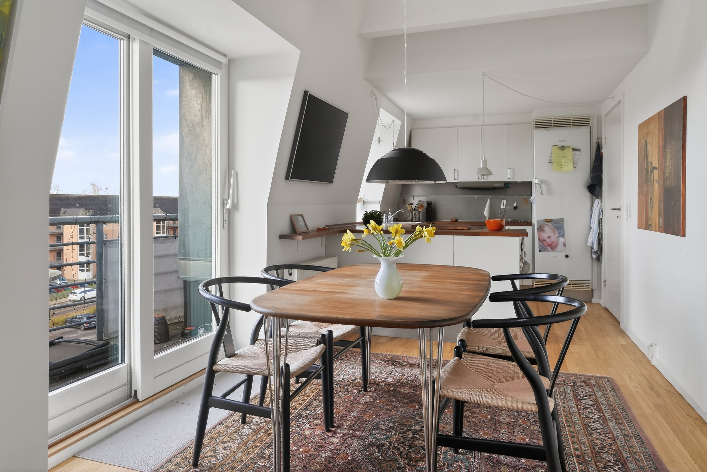 Fremhævet spisestue billede i fuldskærmstilstand. Billede af Frederiksværksgade 11A, 3. 13., 3400 Hillerød