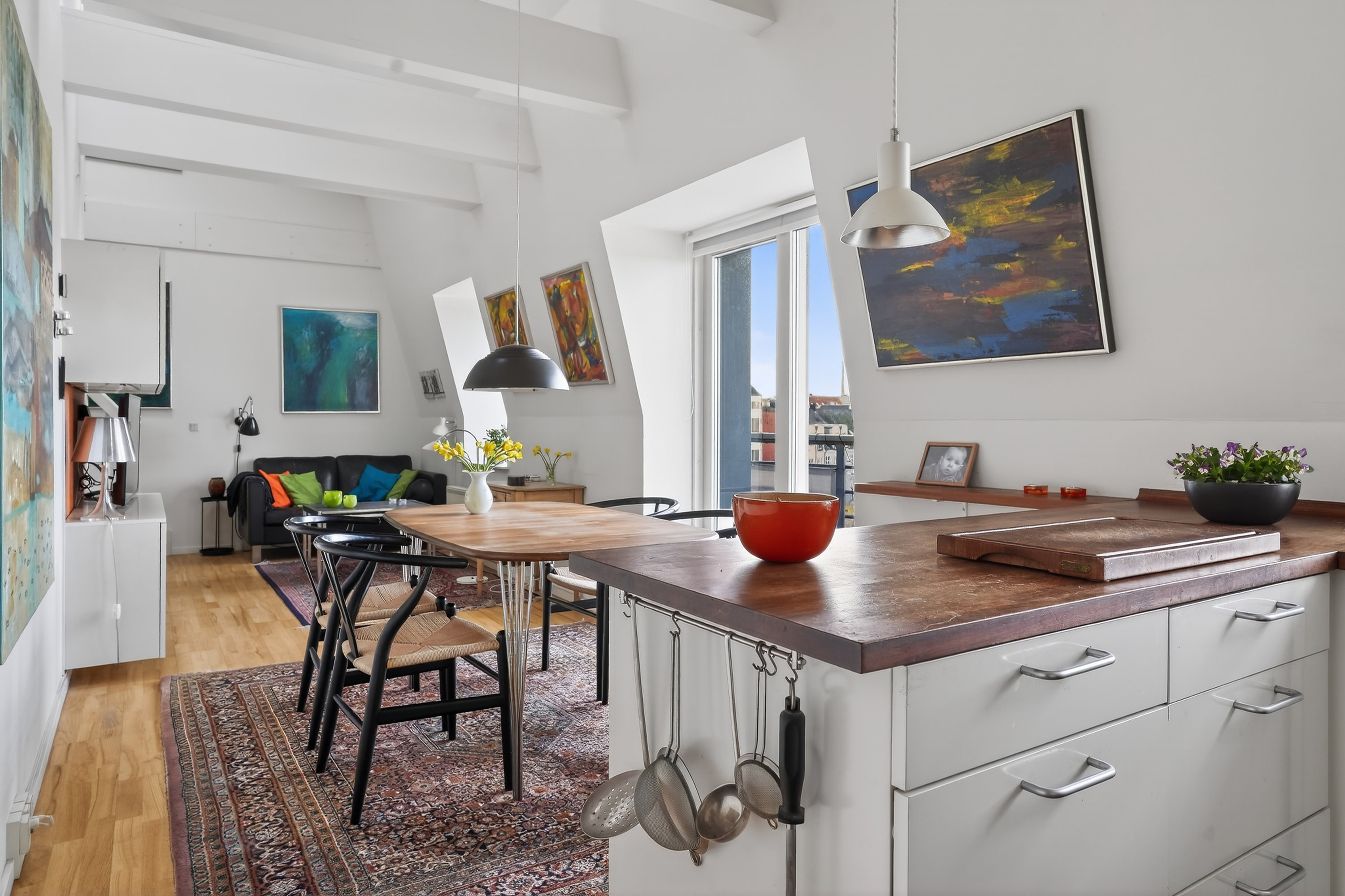 Fremhævet køkken billede i fuldskærmstilstand. Billede af Frederiksværksgade 11A, 3. 13., 3400 Hillerød