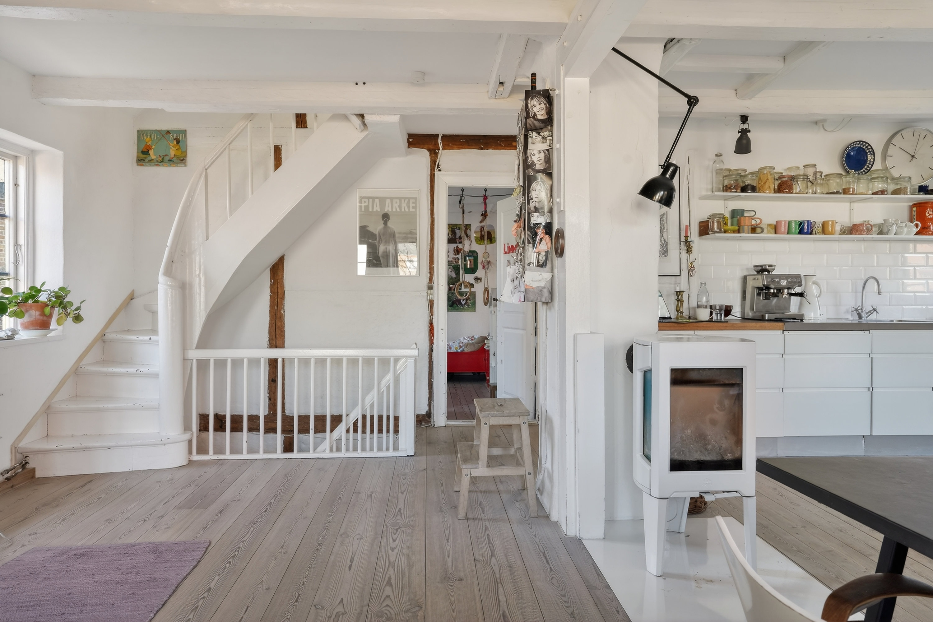 Fremhævet køkken billede i fuldskærmstilstand. Billede af Munkegade 10B, 3000 Helsingør