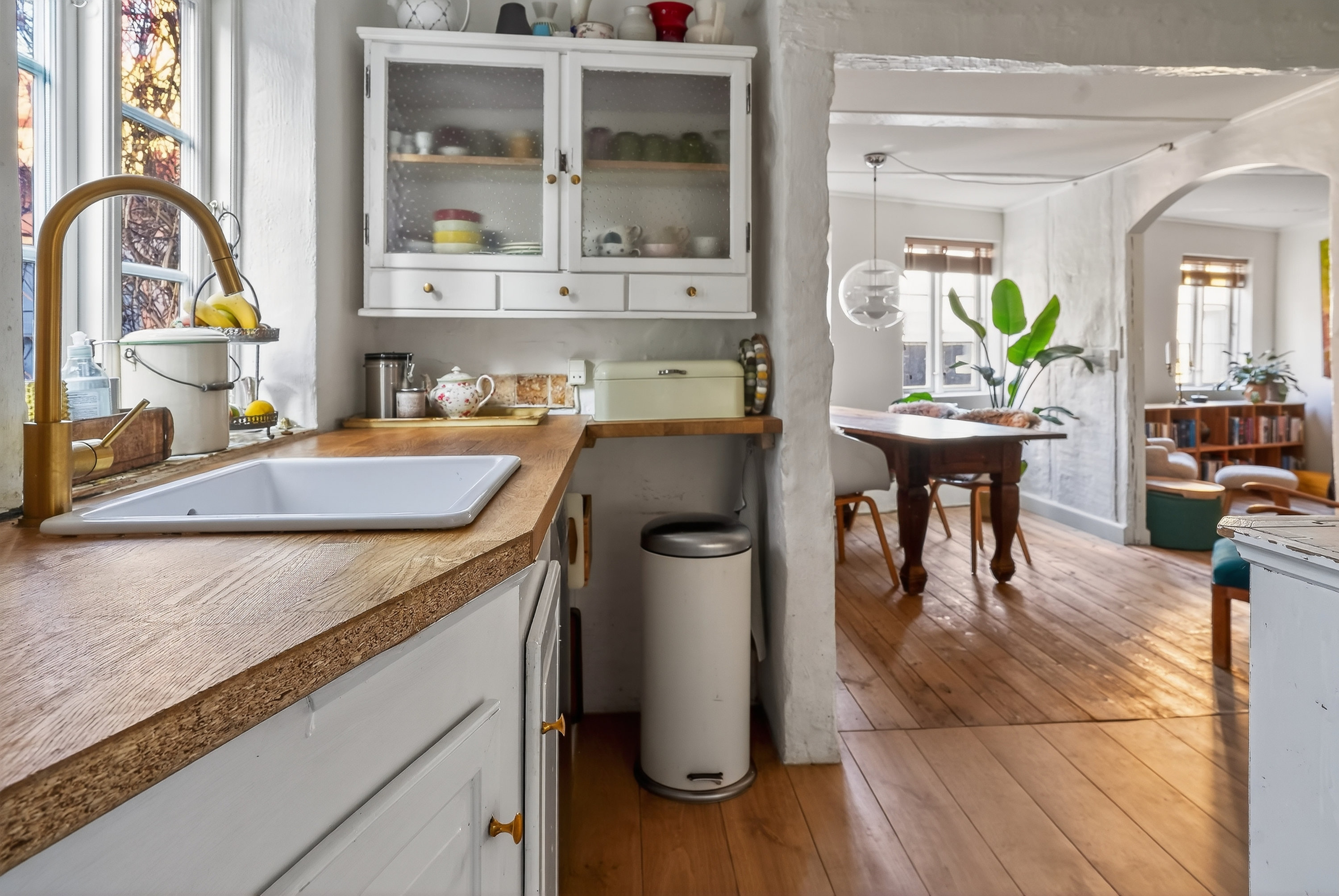 Fremhævet køkken billede i fuldskærmstilstand. Billede af Munkegade 10A, 3000 Helsingør