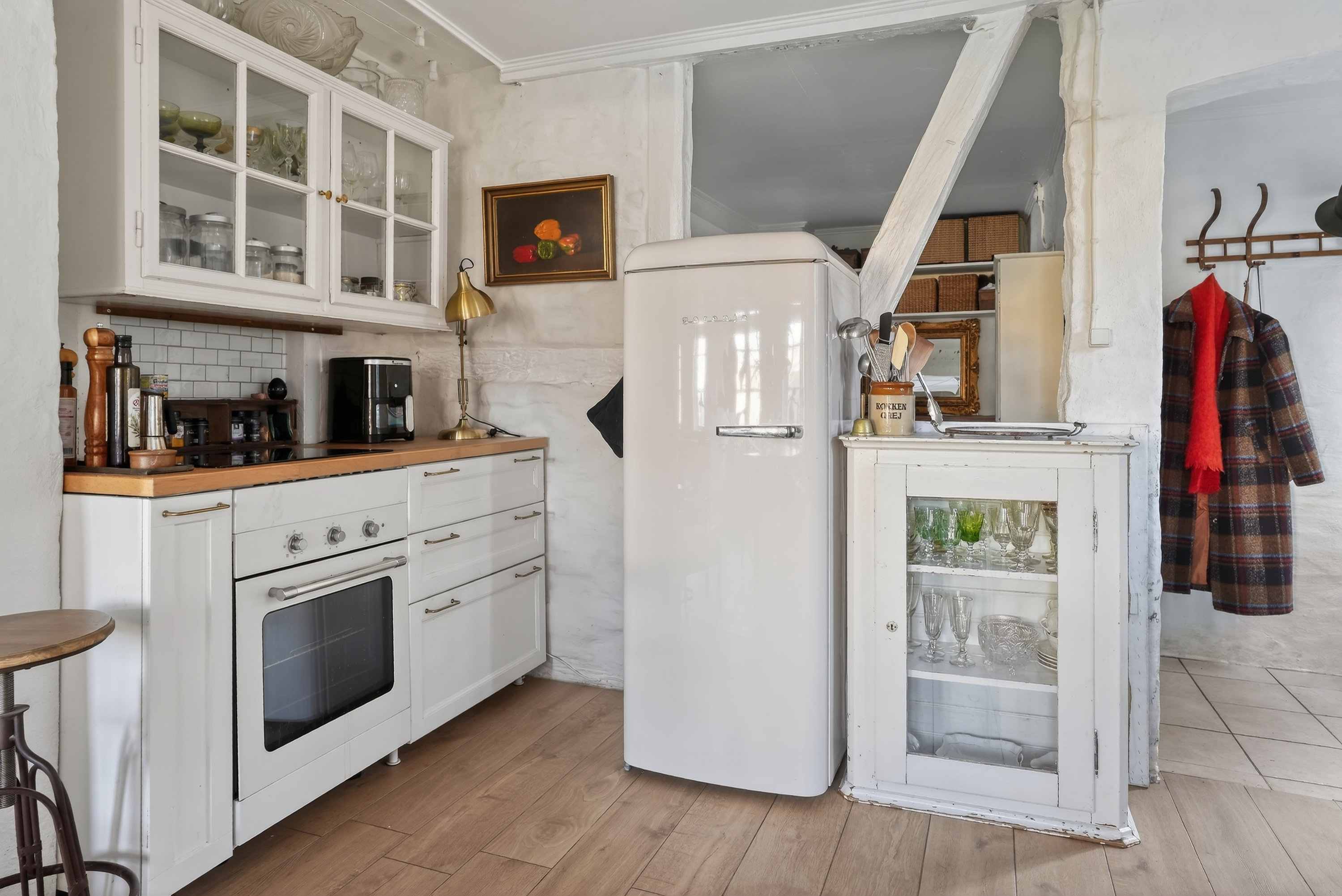 Fremhævet køkken billede i fuldskærmstilstand. Billede af Munkegade 10A, 3000 Helsingør