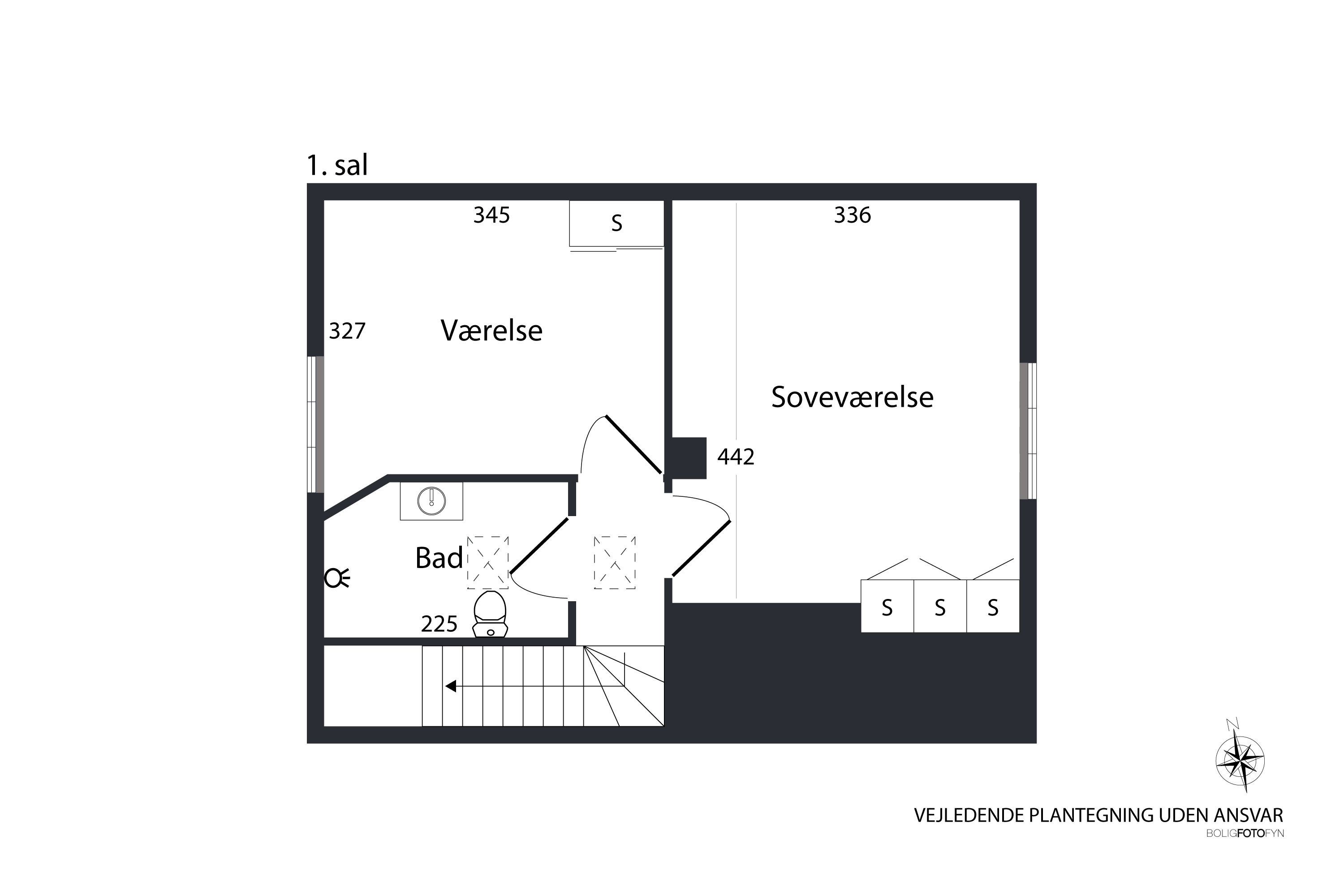 Plantegninger billede af Egevej 5, 5500 Middelfart