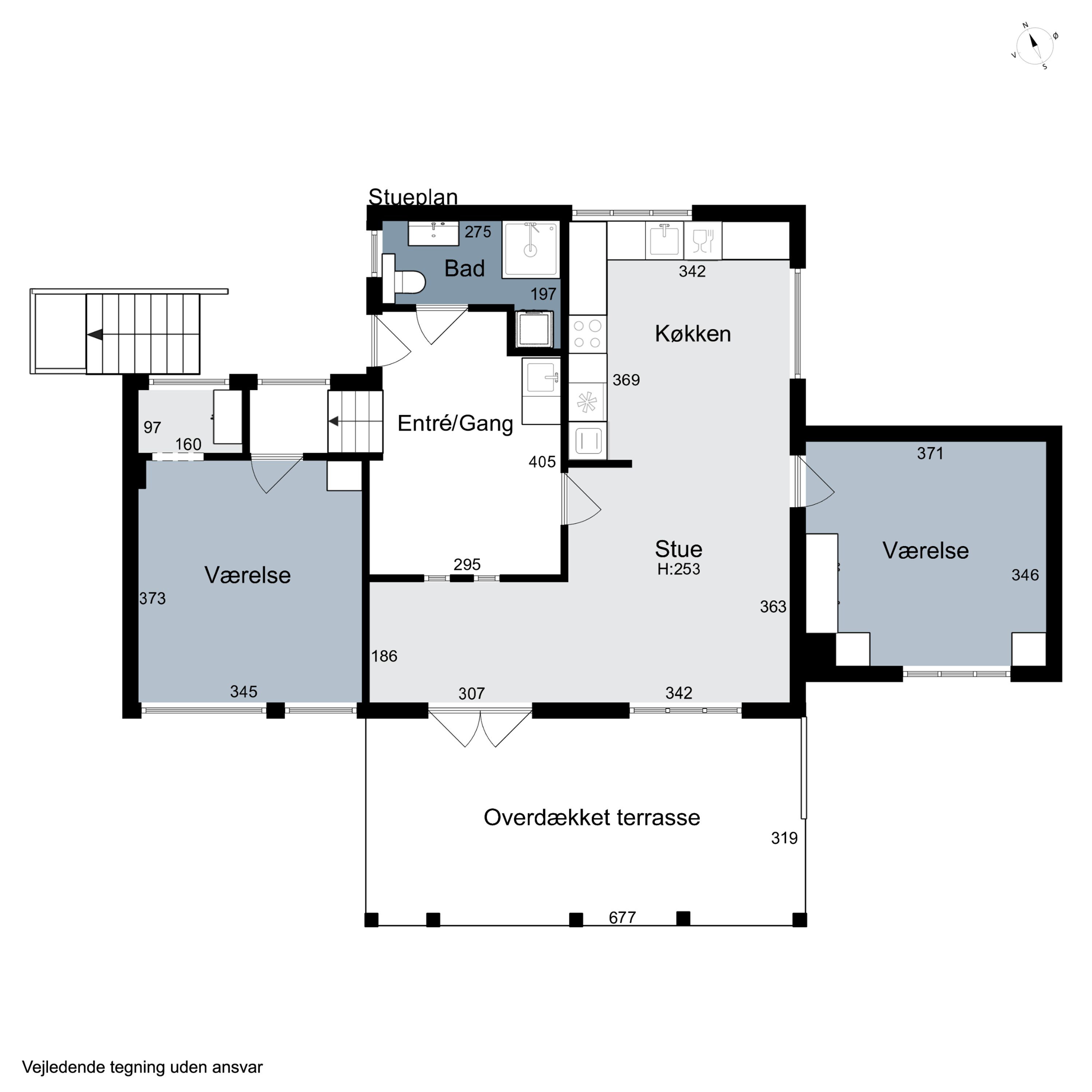 Plantegninger billede af Nivå Stationsvej 13A, 2990 Nivå