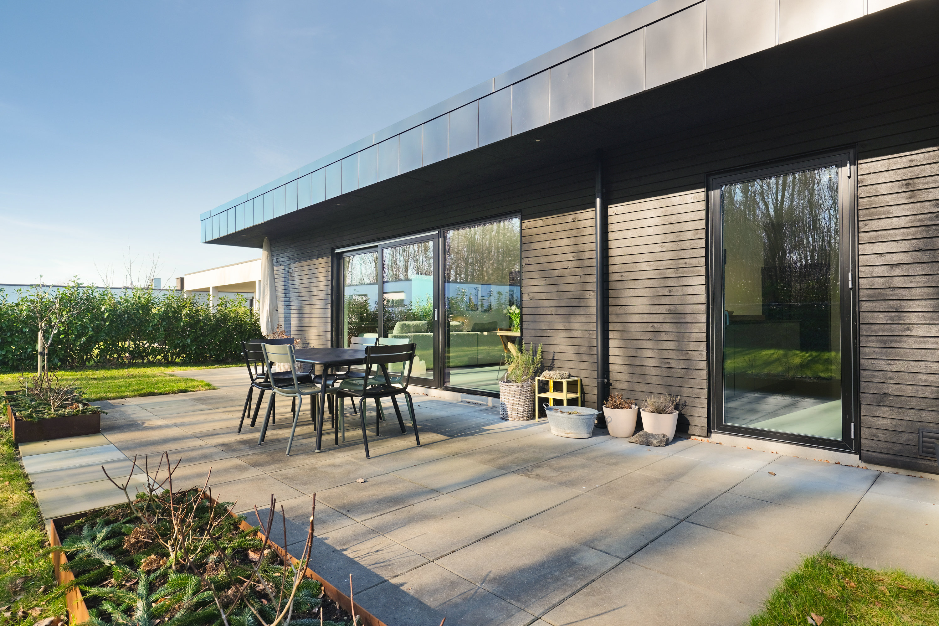 Fremhævet terrasse billede i fuldskærmstilstand. Billede af Sofiendalvej 54, Strib, 5500 Middelfart